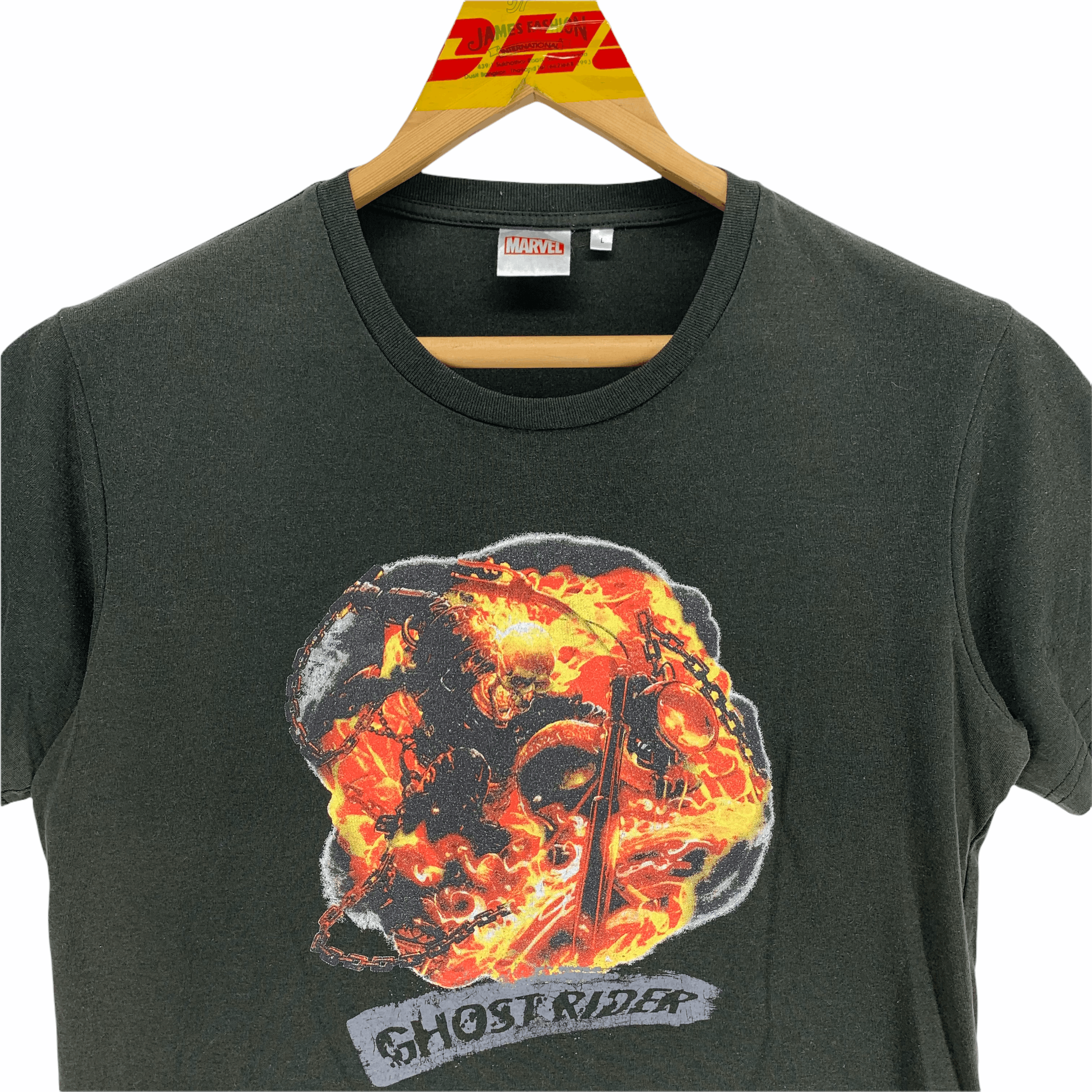 Marvel Comics Marvel Comics Ghost Rider Big Logo Tee #3198-51 Size US L / EU 52-54 / 3 - 2 Thumbnail