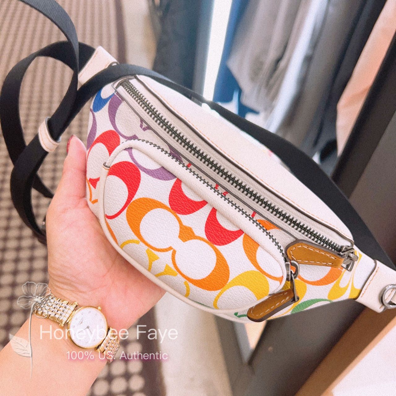 ミニベルトバッグ COACH SPRINT BELT BAG 24 COACH® Outlet | Sprint Belt Bag 24 In Signature Leather