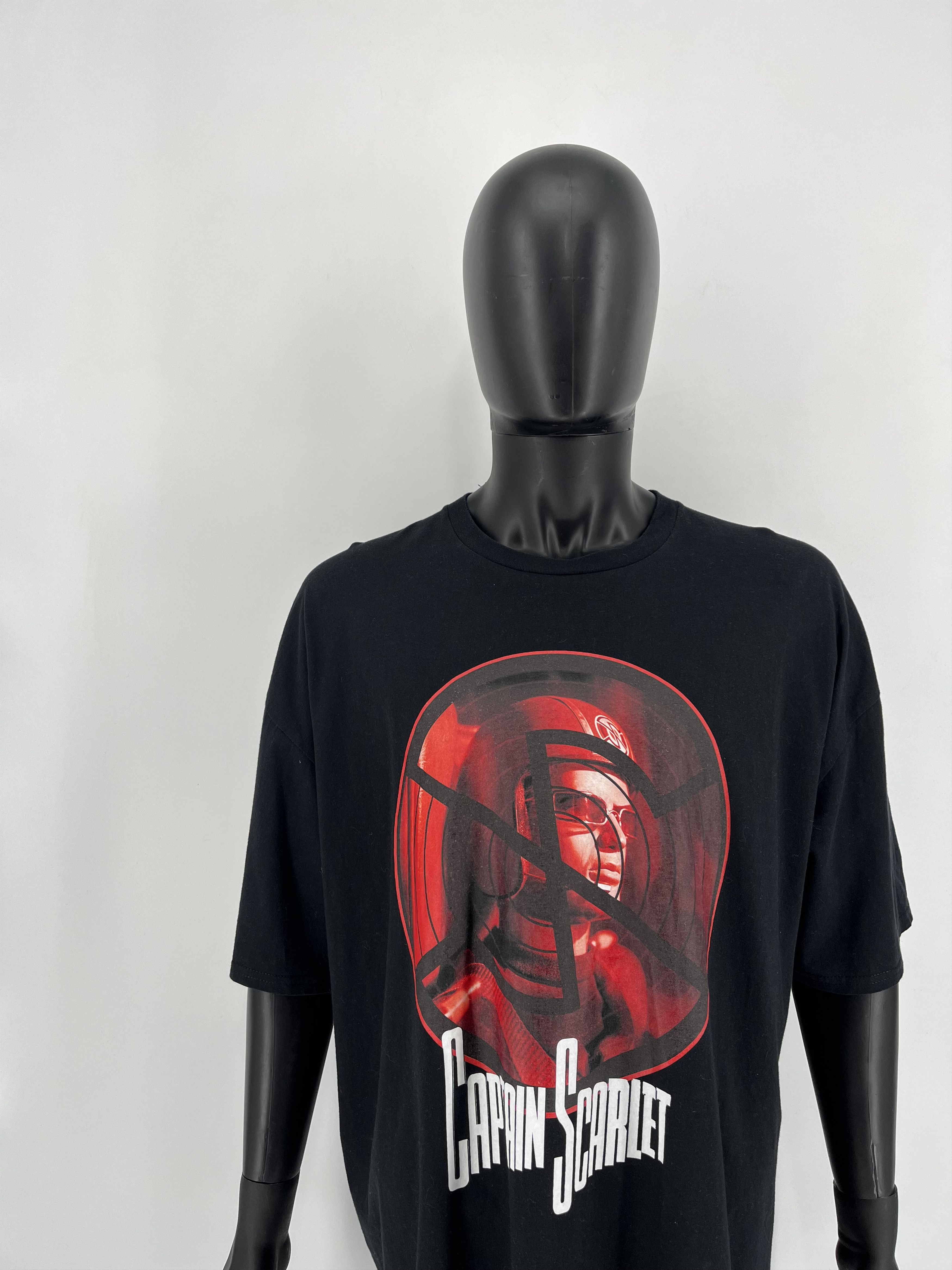 Cartoon Network Captain Scarlet Vintage Movie T-Shirt Rare Size XXXL Size US XXL / EU 58 / 5 - 4 Thumbnail