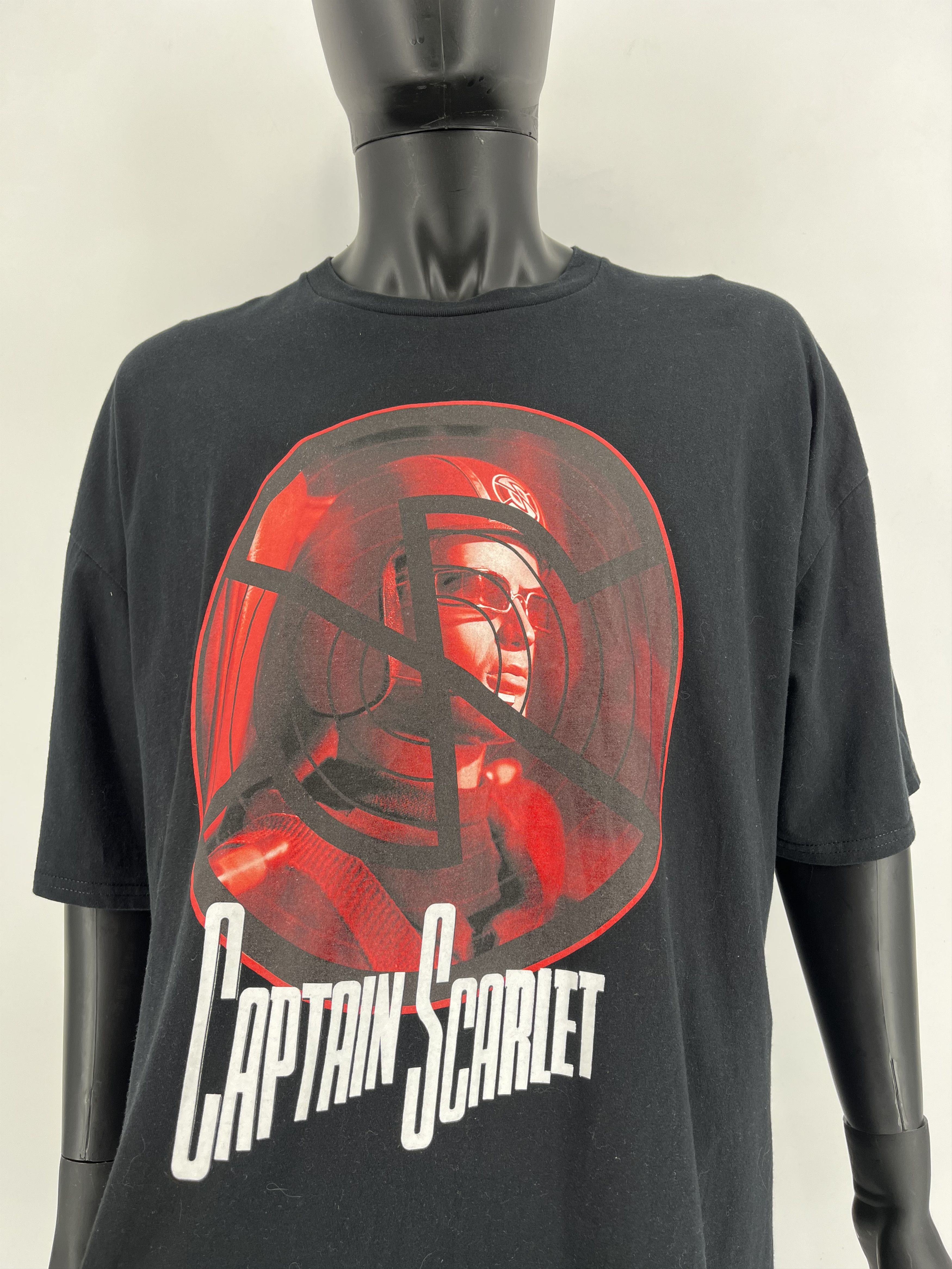 Cartoon Network Captain Scarlet Vintage Movie T-Shirt Rare Size XXXL Size US XXL / EU 58 / 5 - 3 Thumbnail