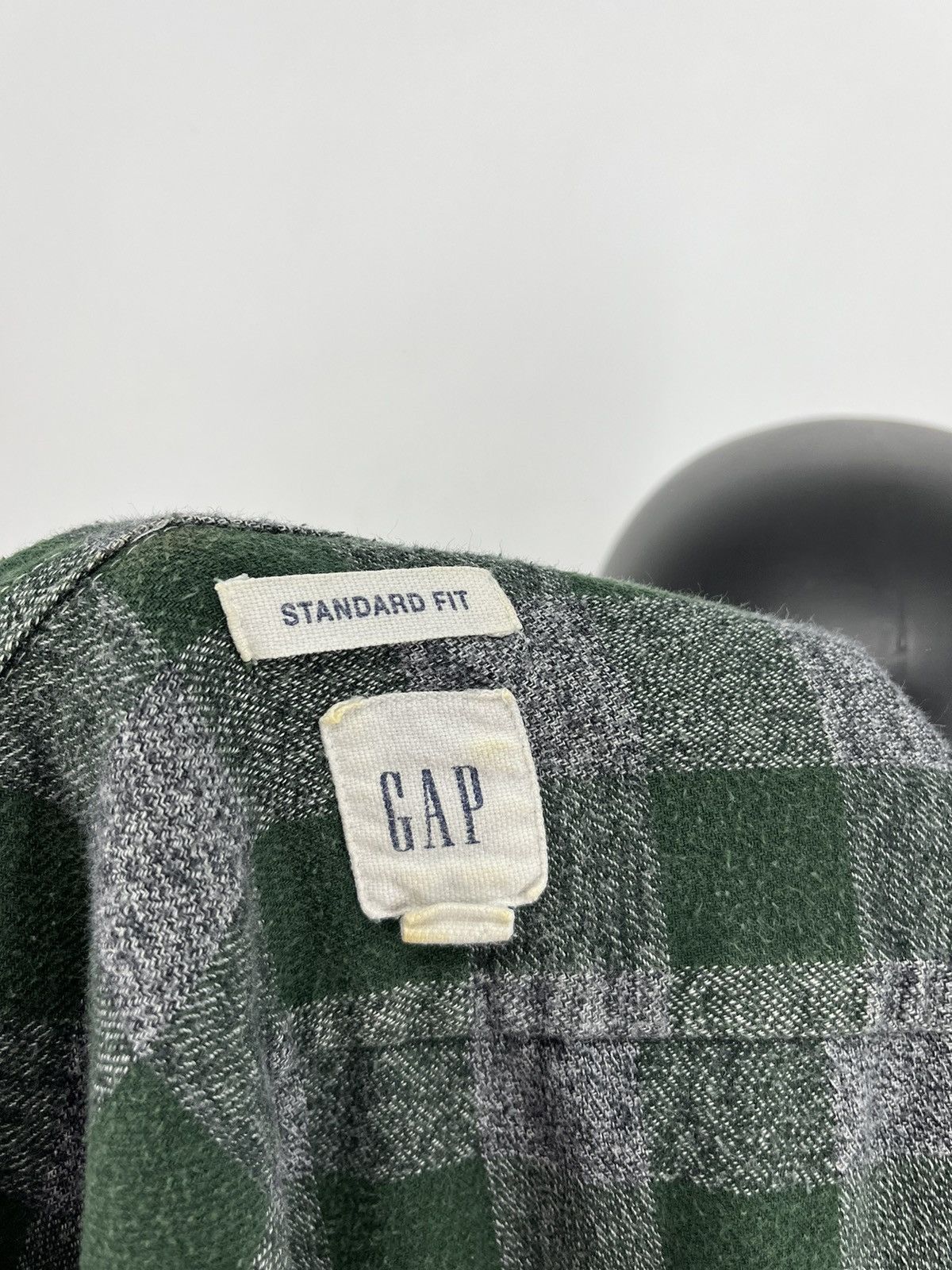 Flannel × Gap Vintage Y2K GAP Flannel Shirt Travis Scott Style Size US L / EU 52-54 / 3 - 8 Thumbnail