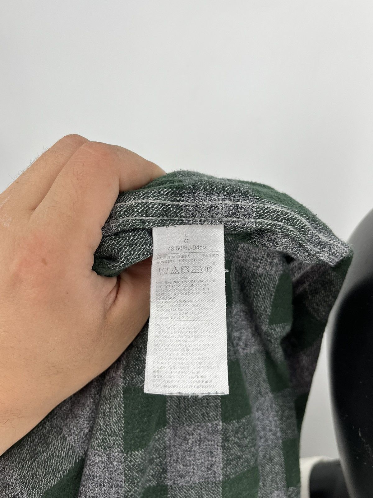 Flannel × Gap Vintage Y2K GAP Flannel Shirt Travis Scott Style Size US L / EU 52-54 / 3 - 10 Thumbnail
