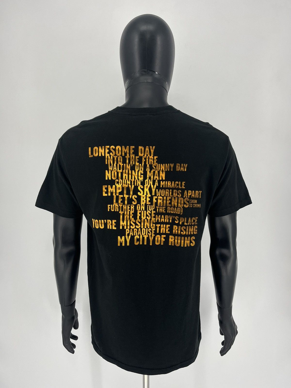 Band Tees × Vintage Vintage Y2K Bruce Springsteen “The Rising” Tour 2003 Tshirt Size US M / EU 48-50 / 2 - 8 Thumbnail