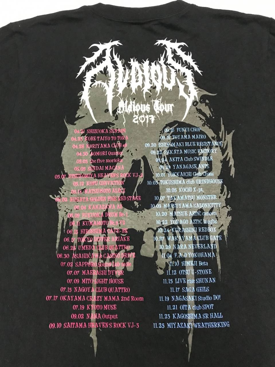 Band Tees × Japanese Brand Japan Band Aldious Unlimited Diffusion Tour Tee Size US M / EU 48-50 / 2 - 9 Thumbnail
