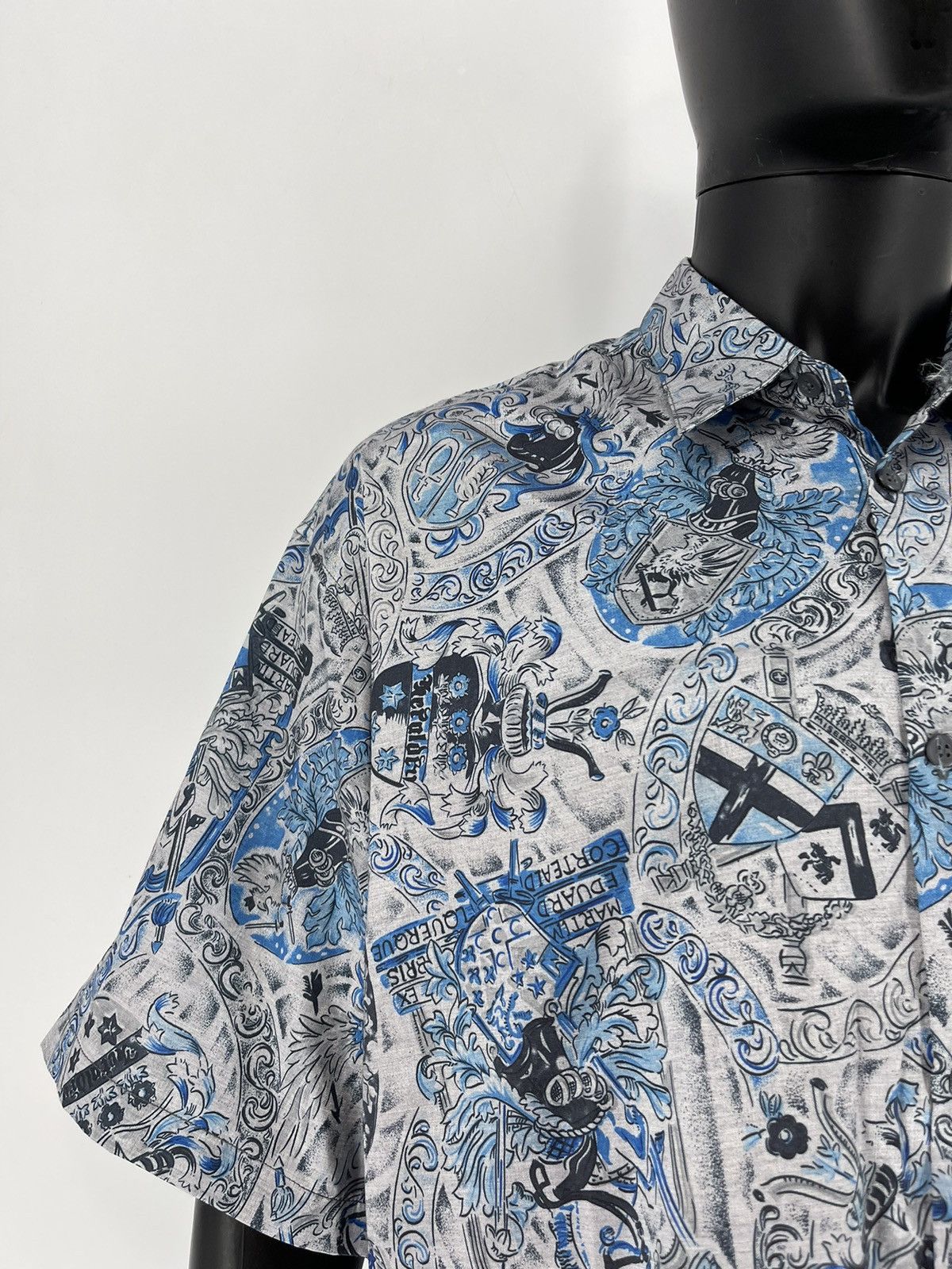Other Vintage Y2K Crazy Shirts Hawaiian Silk Travis Scott style Size US XXL / EU 58 / 5 - 7 Thumbnail