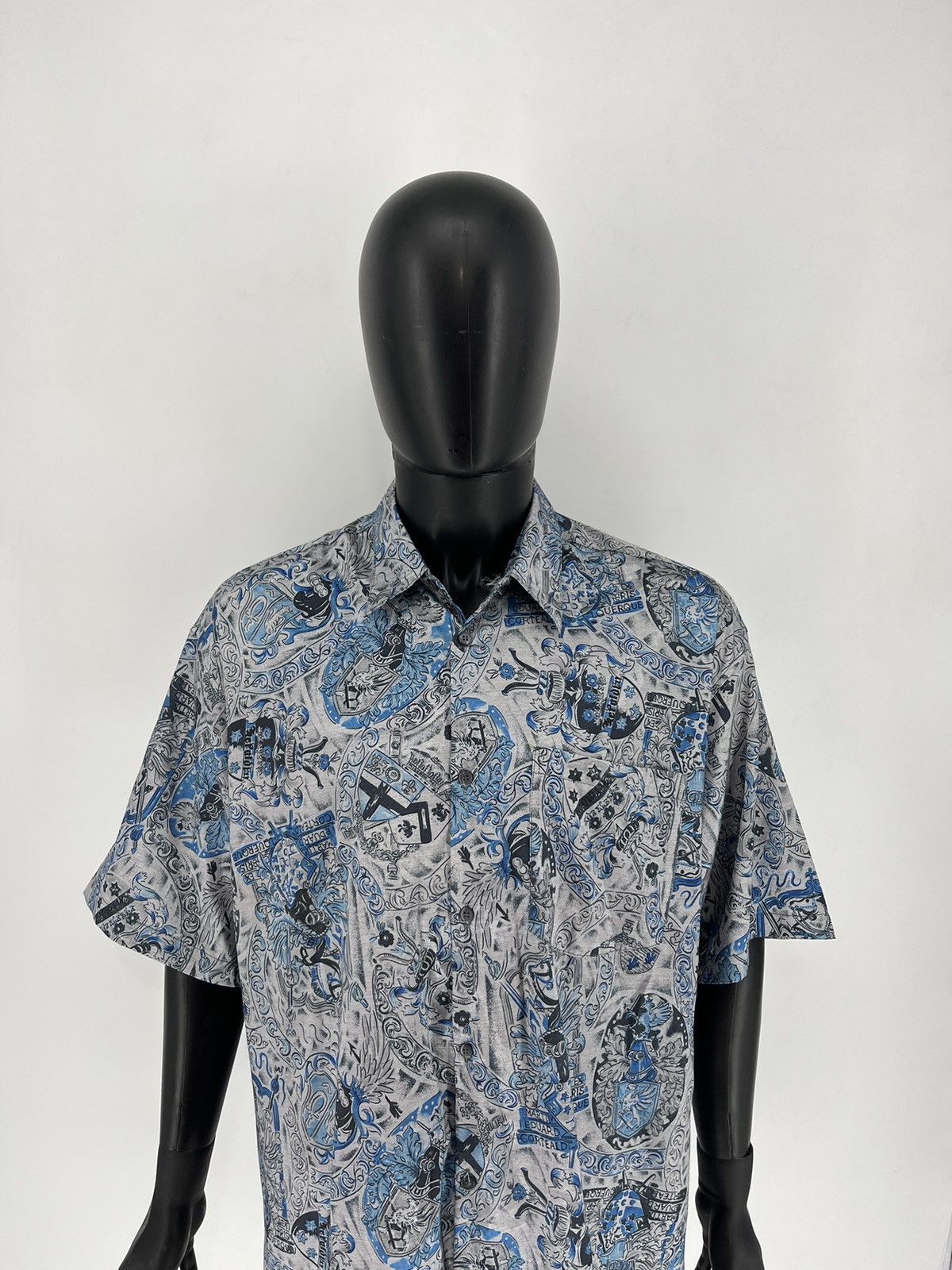 Other Vintage Y2K Crazy Shirts Hawaiian Silk Travis Scott style Size US XXL / EU 58 / 5 - 5 Thumbnail