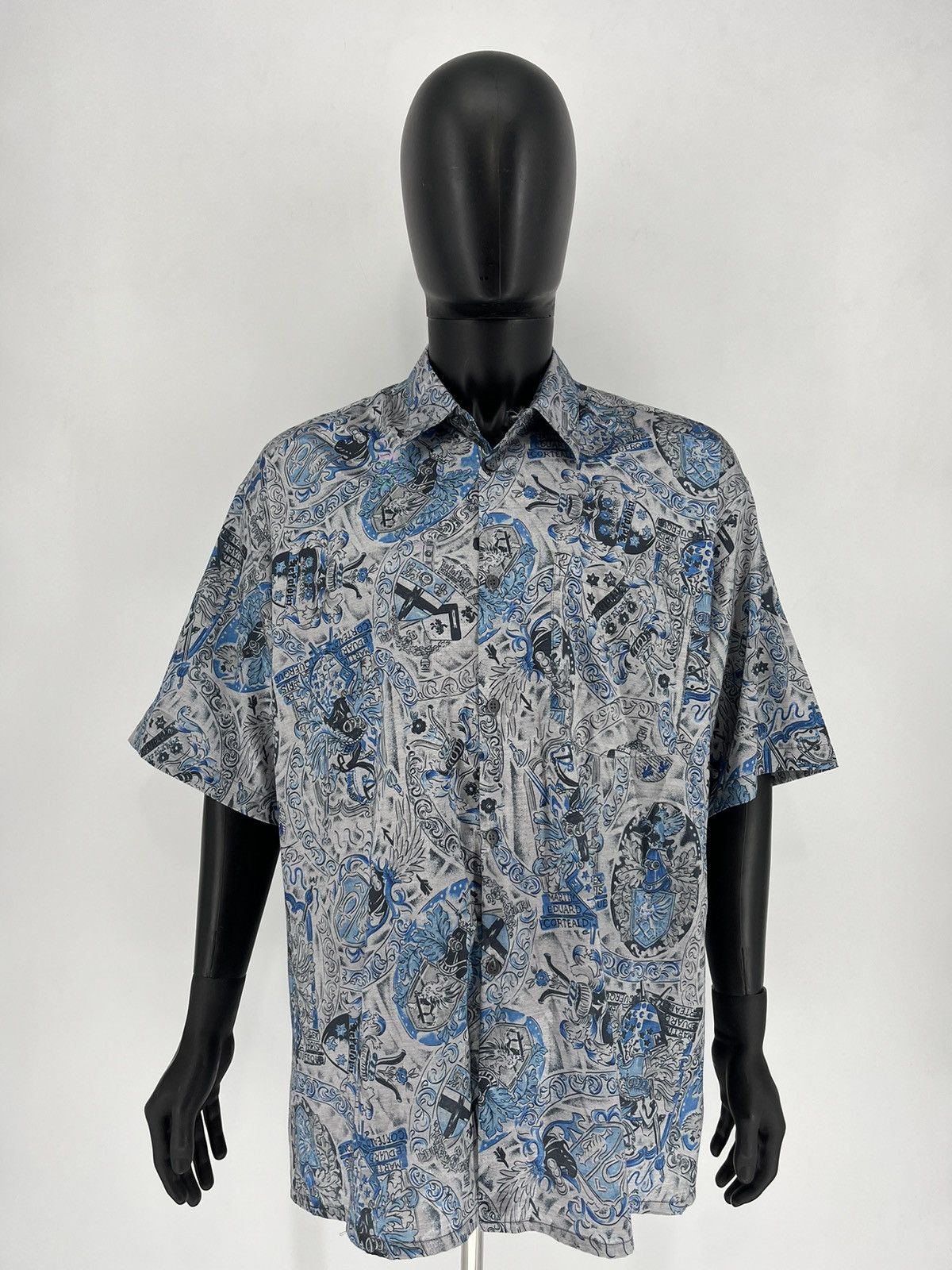 Other Vintage Y2K Crazy Shirts Hawaiian Silk Travis Scott style Size US XXL / EU 58 / 5 - 2 Thumbnail