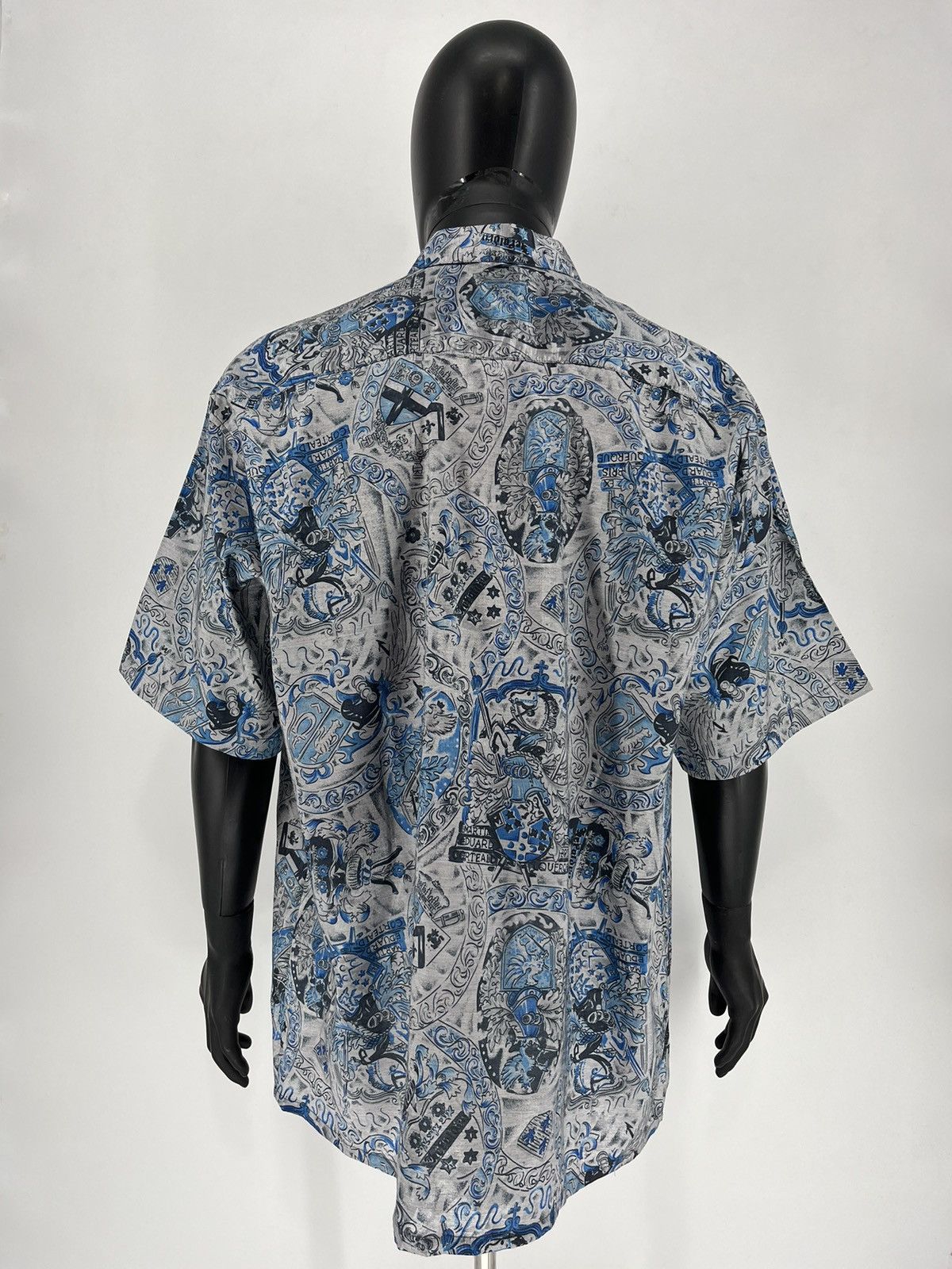 Other Vintage Y2K Crazy Shirts Hawaiian Silk Travis Scott style Size US XXL / EU 58 / 5 - 9 Thumbnail