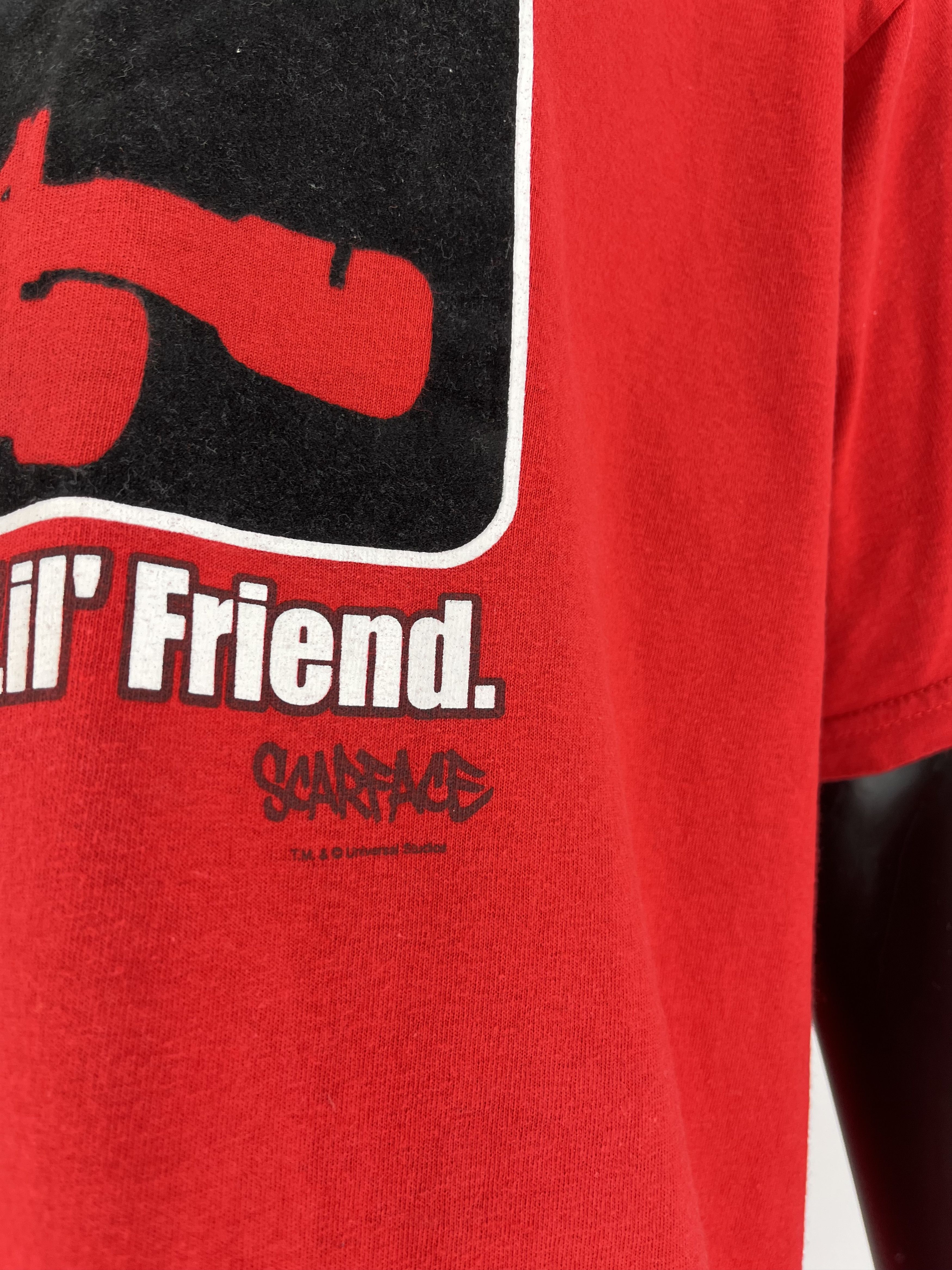 Band Tees × Vintage Vintage 90s Scarface Say Hello To My Lil’ Friend Streetwear Size US XL / EU 56 / 4 - 9 Thumbnail