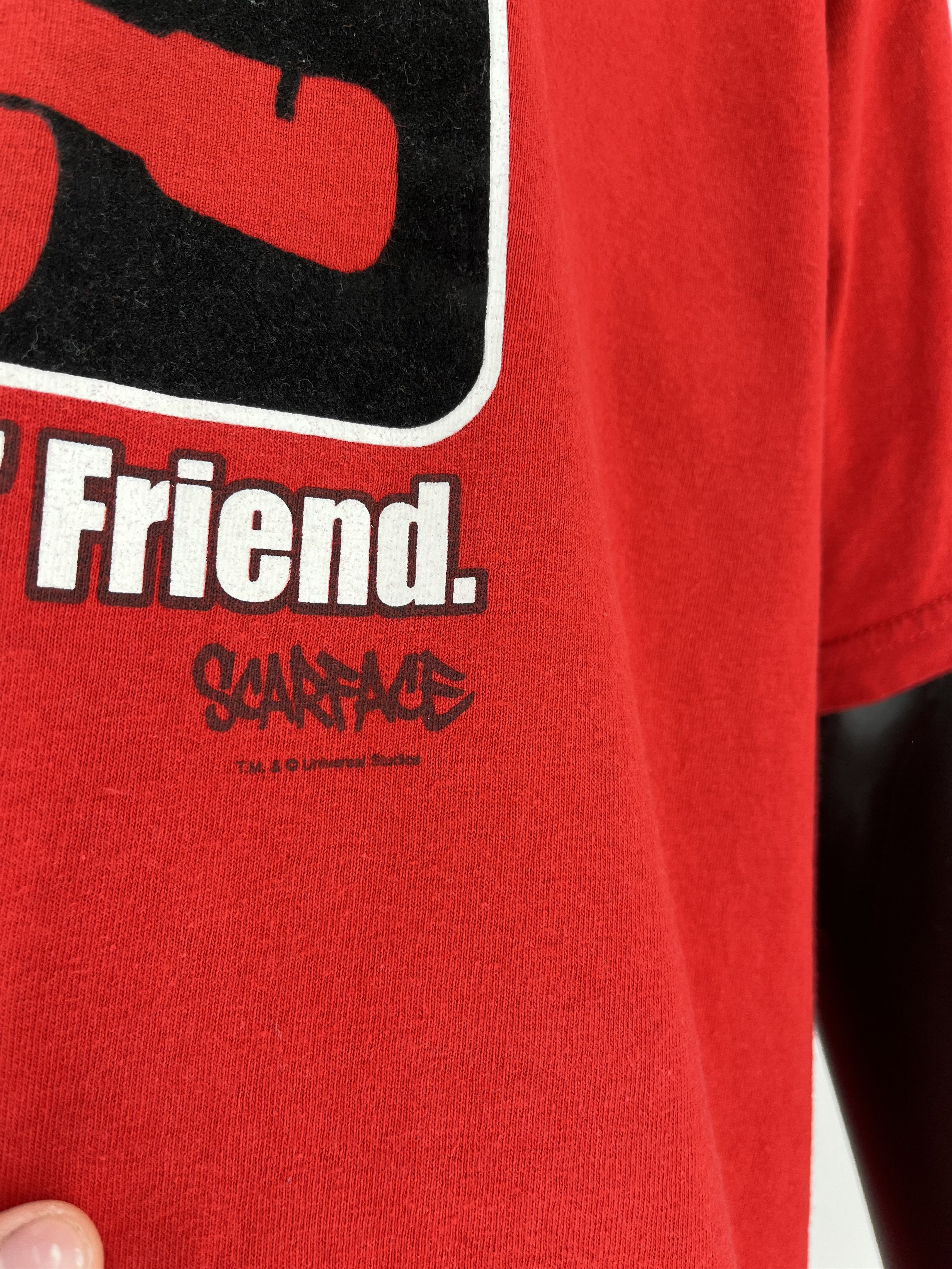 Band Tees × Vintage Vintage 90s Scarface Say Hello To My Lil’ Friend Streetwear Size US XL / EU 56 / 4 - 10 Thumbnail