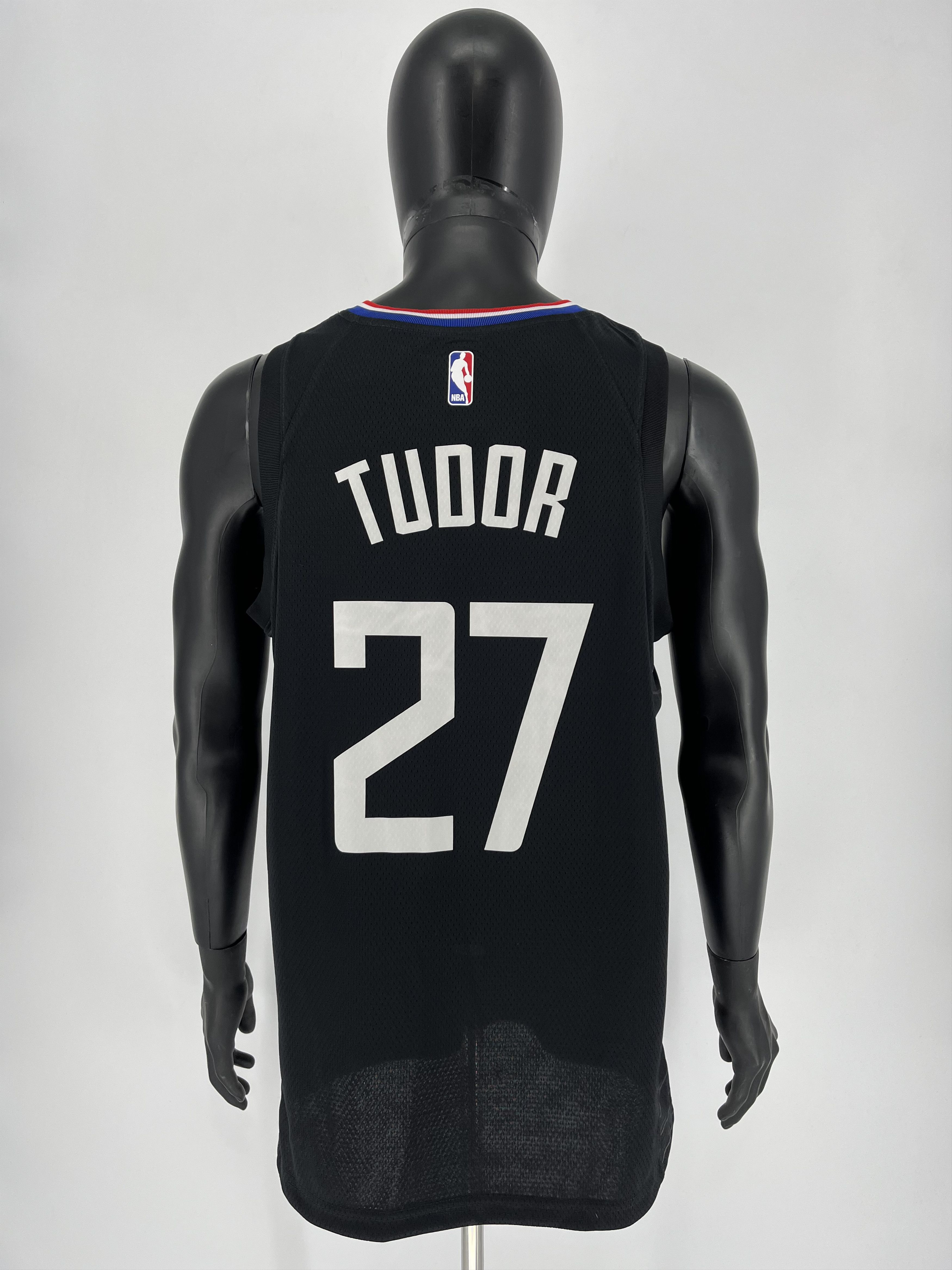 NBA Nike NBA Los Angeles Clippers №27 Tudor Black Size US L / EU 52-54 / 3 - 7 Thumbnail