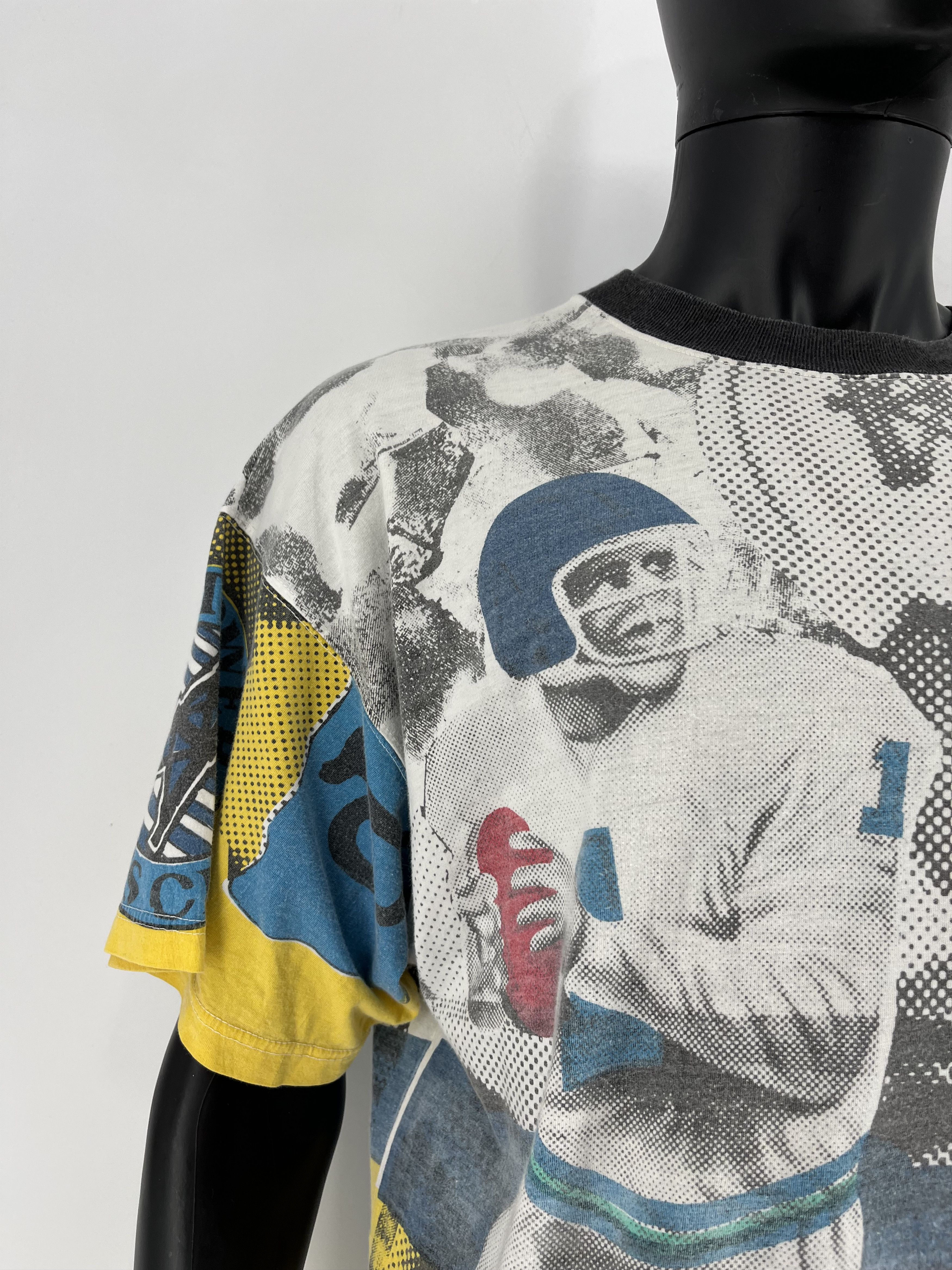 NFL Vintage 90s NFL American Football Tower Boys fullprint tees Size US XL / EU 56 / 4 - 7 Thumbnail