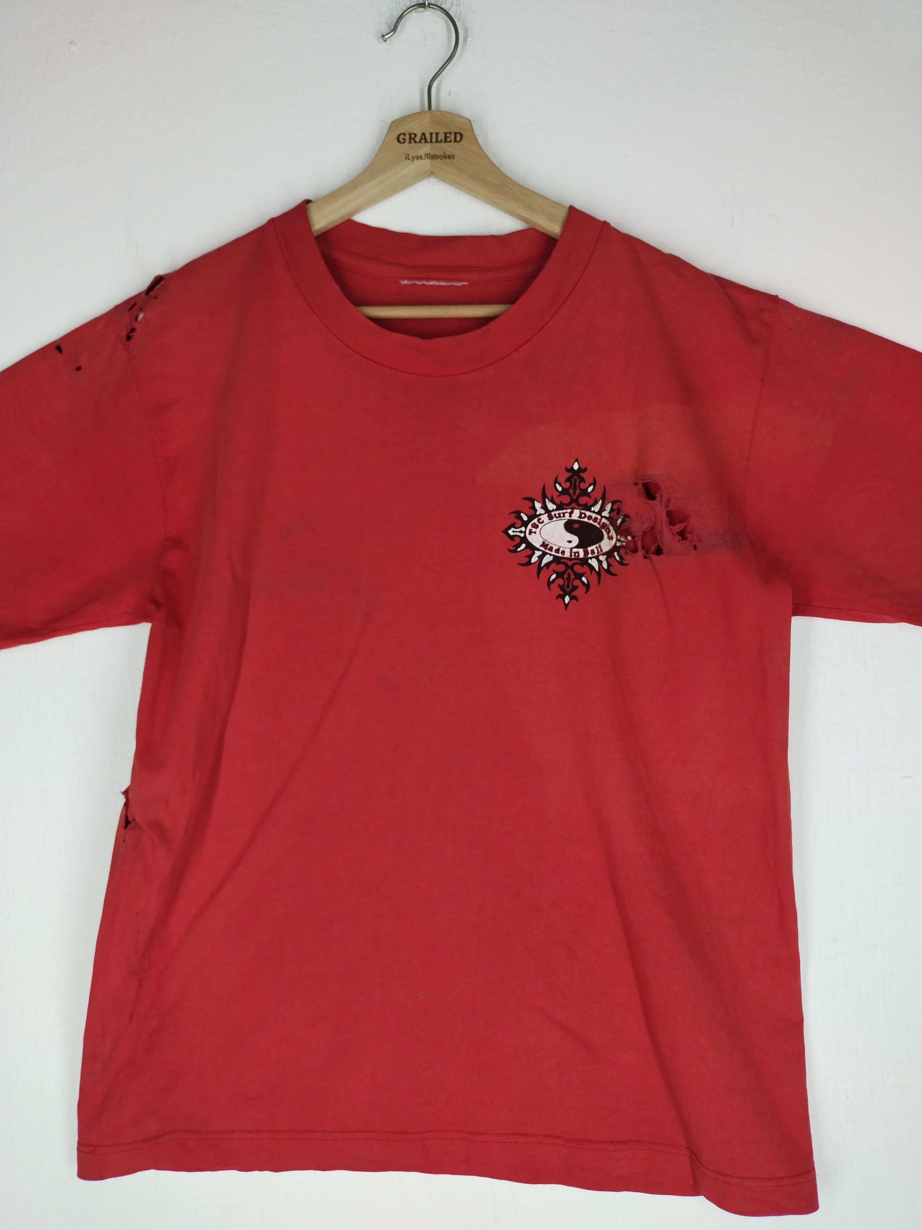 Sun Surf Thrashed Vintage T&C Surf Design Shirt Tee Size US M / EU 48-50 / 2 - 10 Thumbnail