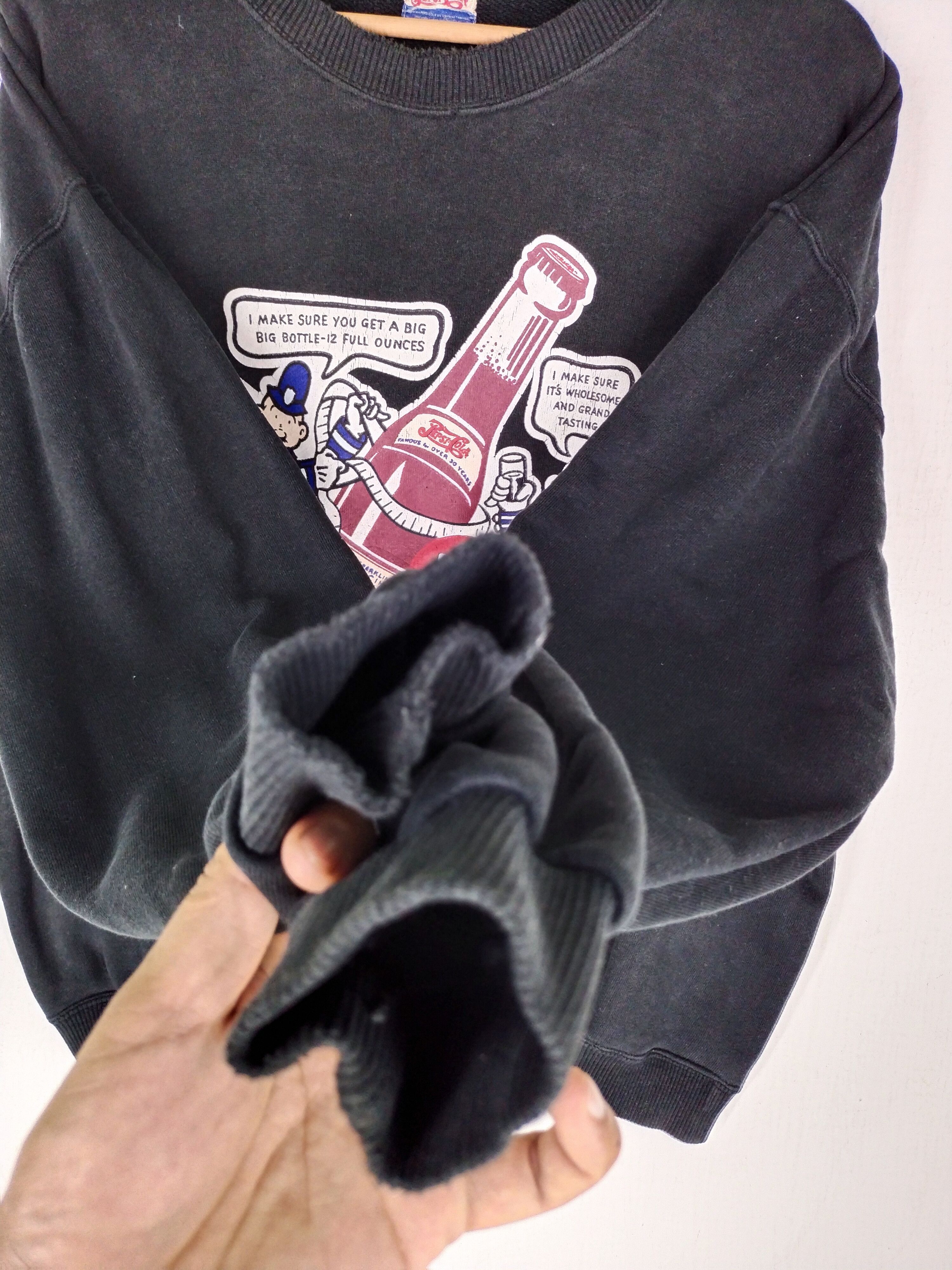 Pepsi VINTAGE PEPSI-COLA SWEATSHIRT Size US L / EU 52-54 / 3 - 2 Thumbnail