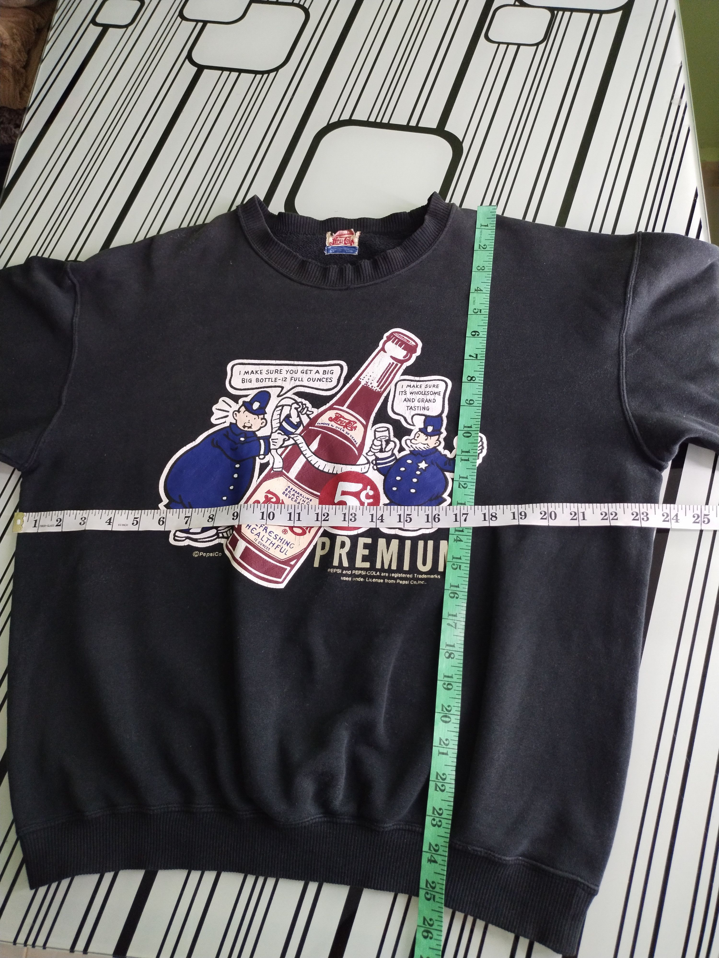 Pepsi VINTAGE PEPSI-COLA SWEATSHIRT Size US L / EU 52-54 / 3 - 14 Thumbnail