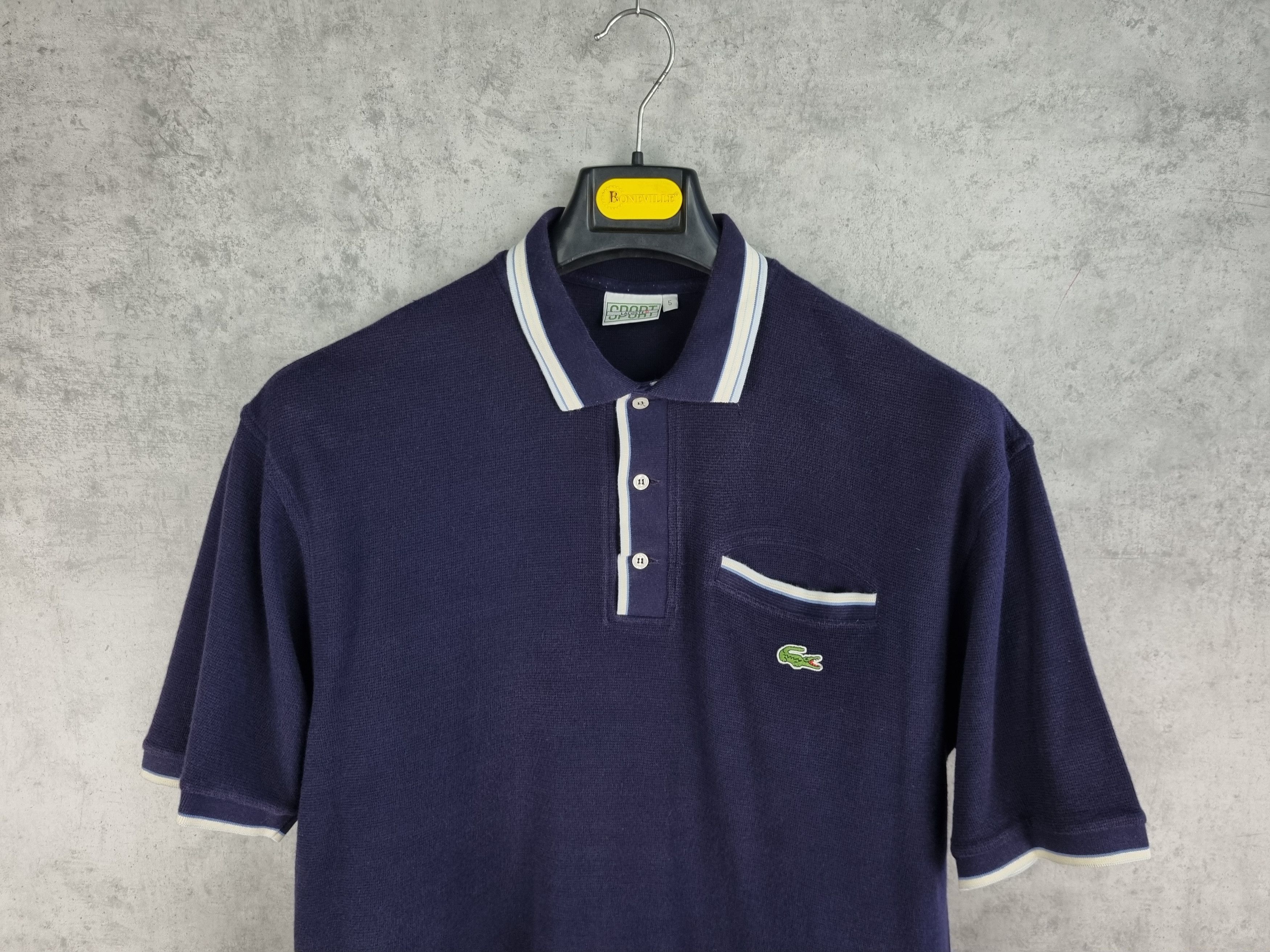Lacoste × Vintage 90s LACOSTE Embroidery Pocket Polo Tee Shirt GOLF WANG Size US L / EU 52-54 / 3 - 1 Thumbnail