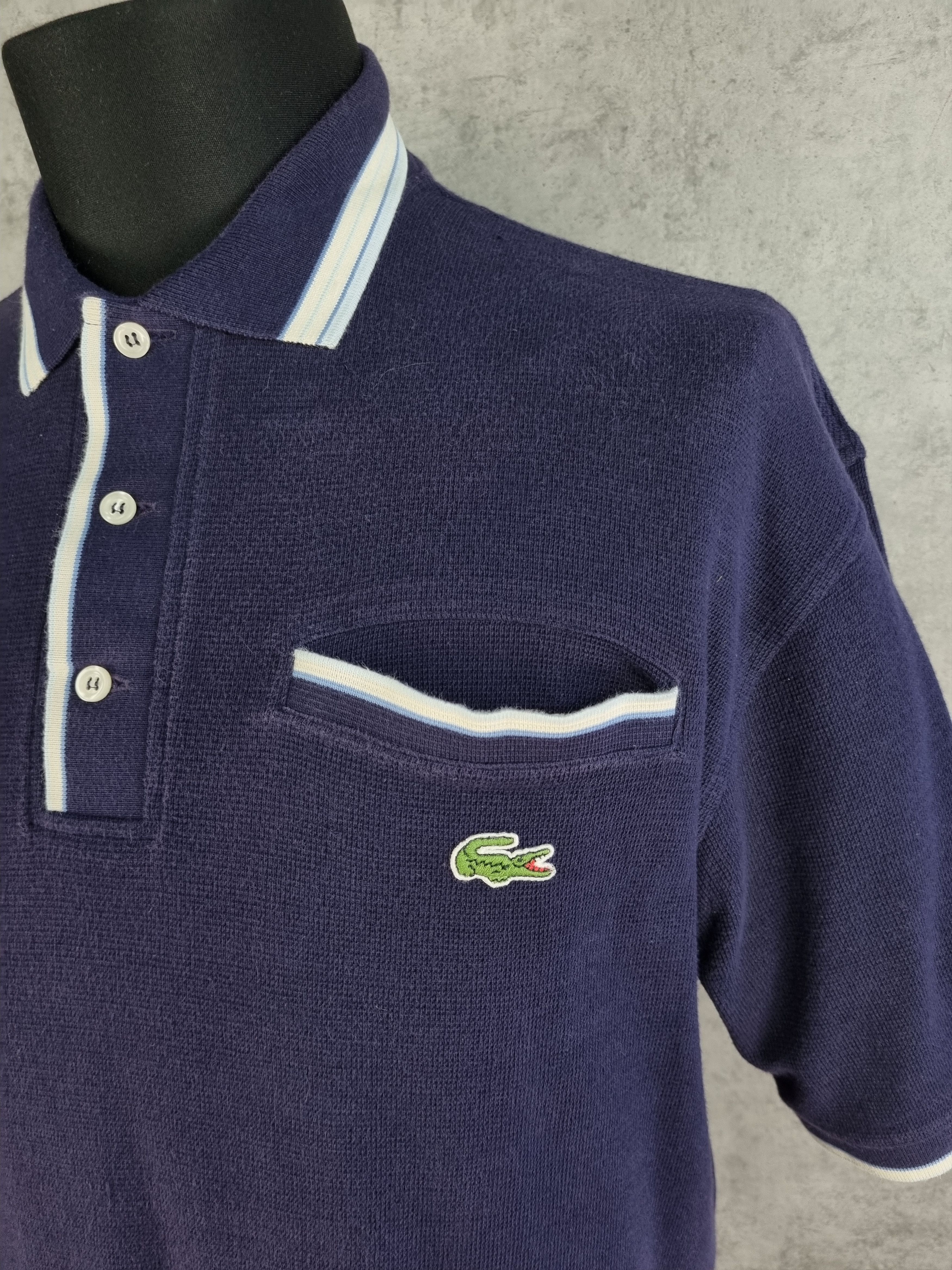 Lacoste × Vintage 90s LACOSTE Embroidery Pocket Polo Tee Shirt GOLF WANG Size US L / EU 52-54 / 3 - 8 Thumbnail