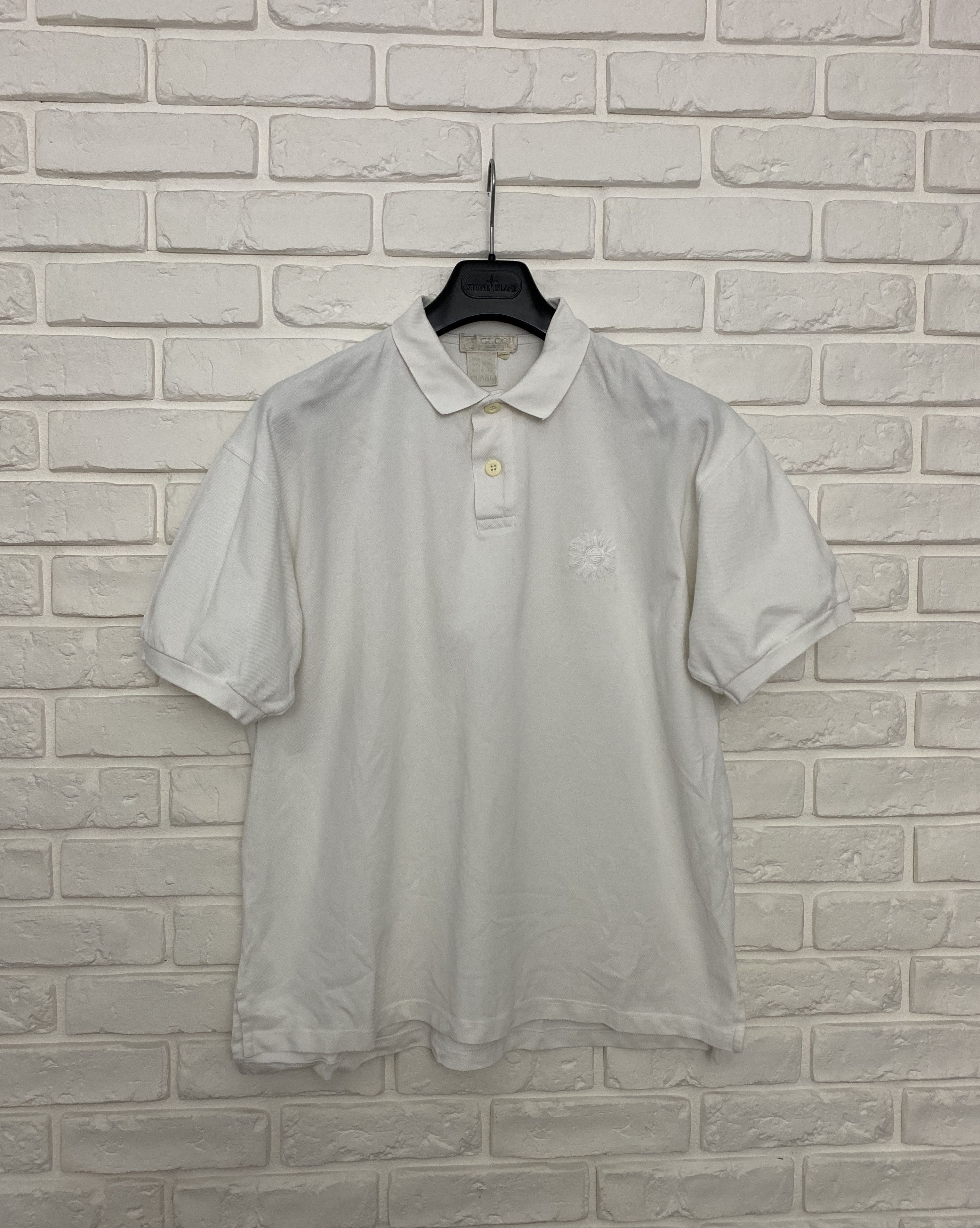 Gucci Retro 90s Men's Gucci Polo Shirt Small Logo Size XL White Size US XL / EU 56 / 4 - 2 Thumbnail