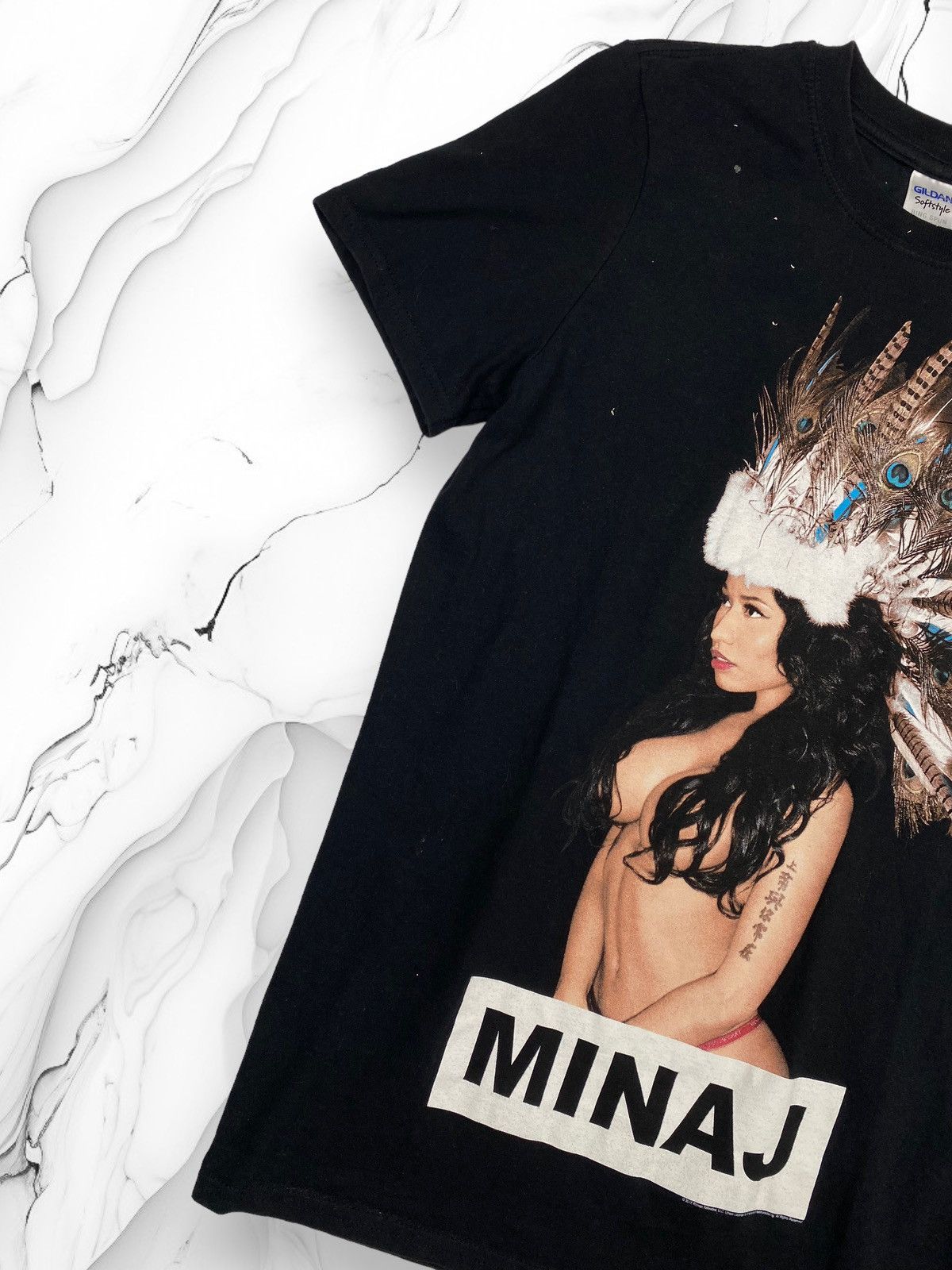 Band Tees × Rap Tees × Vintage Vintage 2015 Nicki Minaj The Pinkprint Tour Rap Tee Size S / US 4 / IT 40 - 2 Thumbnail