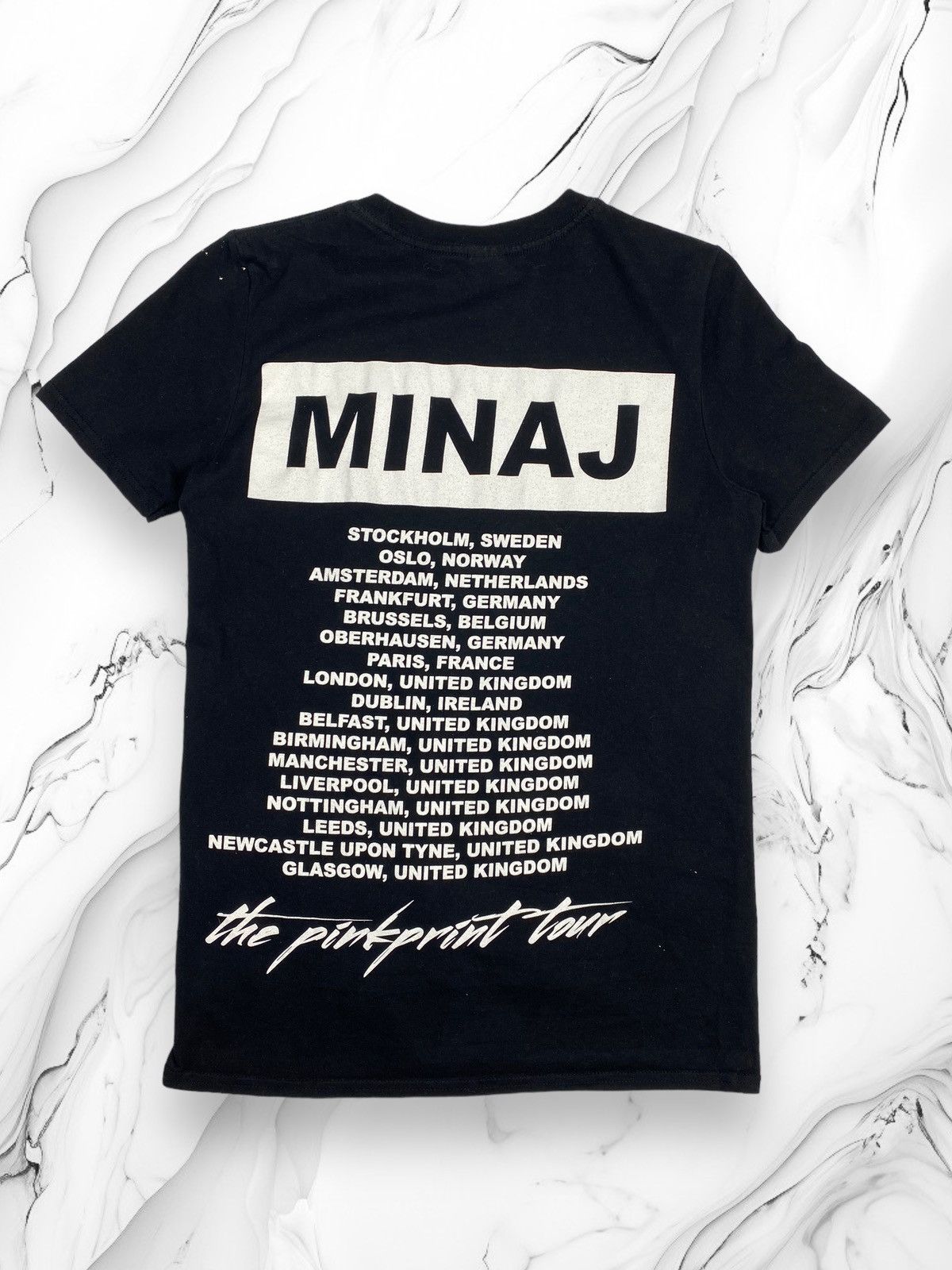 Band Tees × Rap Tees × Vintage Vintage 2015 Nicki Minaj The Pinkprint Tour Rap Tee Size S / US 4 / IT 40 - 10 Thumbnail