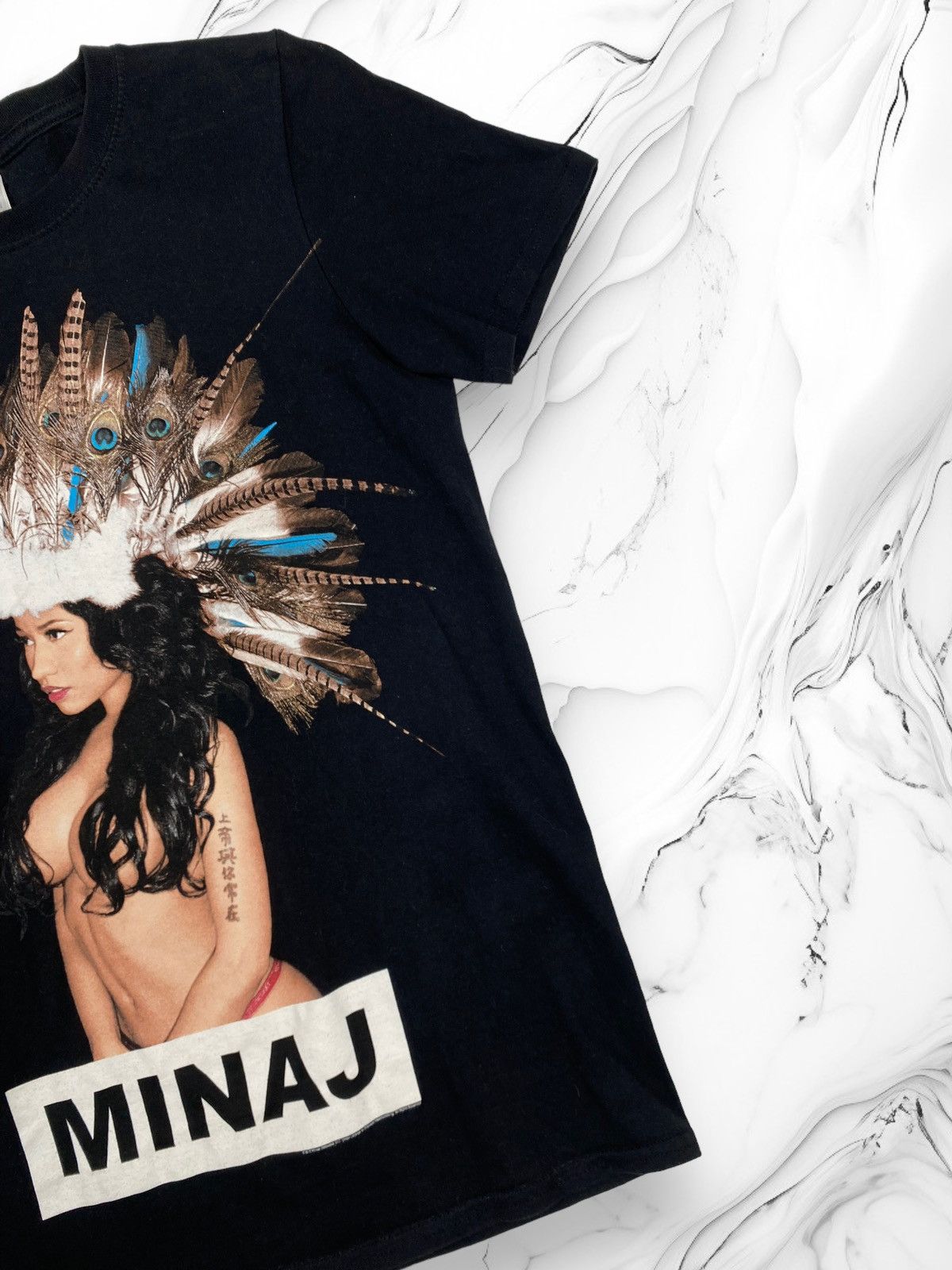 Band Tees × Rap Tees × Vintage Vintage 2015 Nicki Minaj The Pinkprint Tour Rap Tee Size S / US 4 / IT 40 - 3 Thumbnail