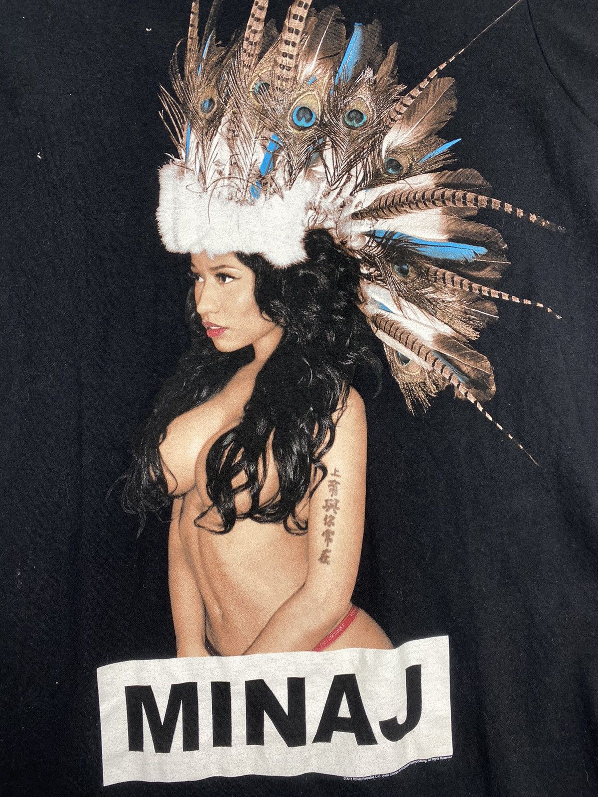 Band Tees × Rap Tees × Vintage Vintage 2015 Nicki Minaj The Pinkprint Tour Rap Tee Size S / US 4 / IT 40 - 6 Thumbnail