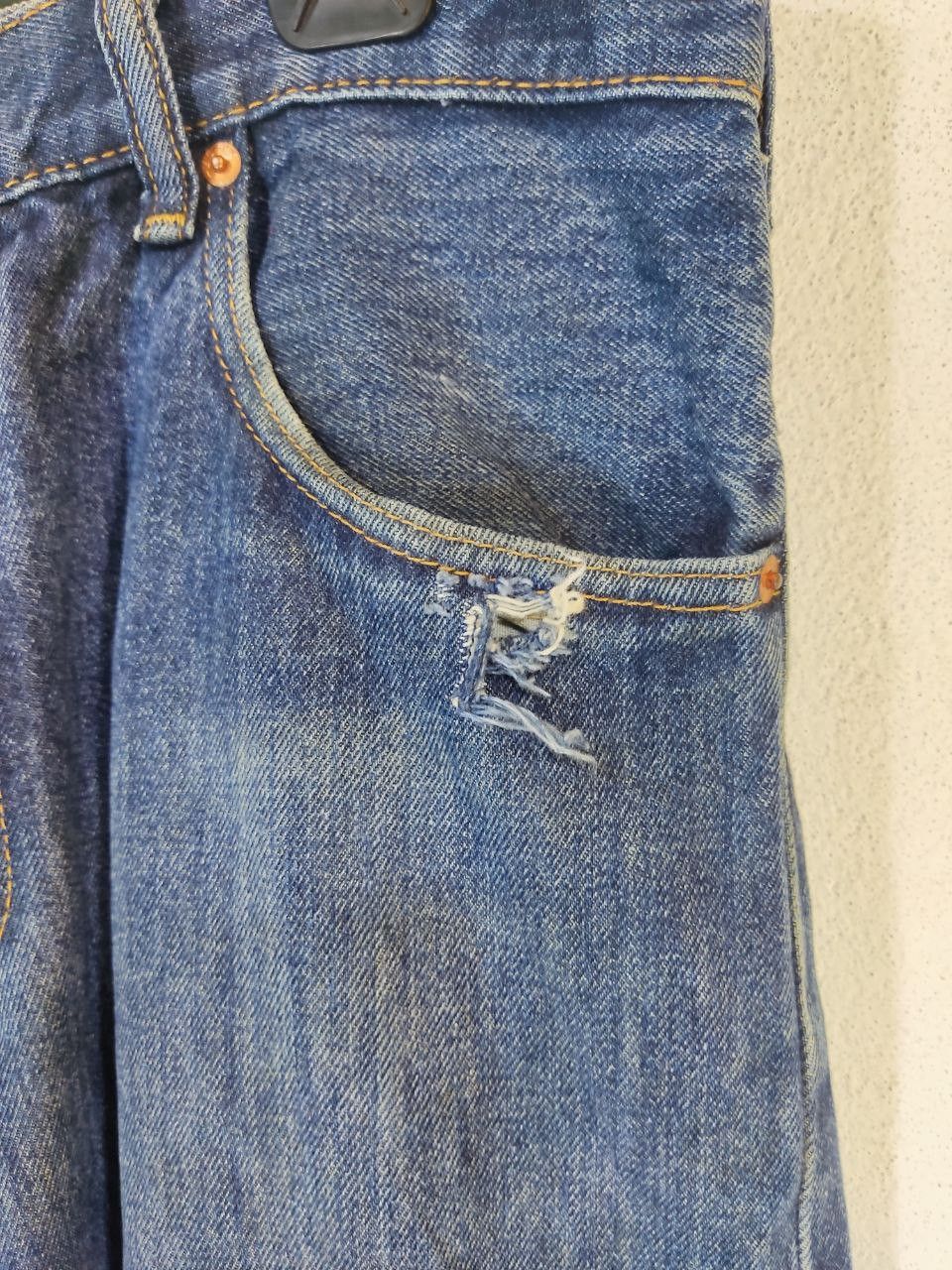 Levi's levis 517 bootcut flare distressed denim Size US 36 / EU 52 - 8 Thumbnail