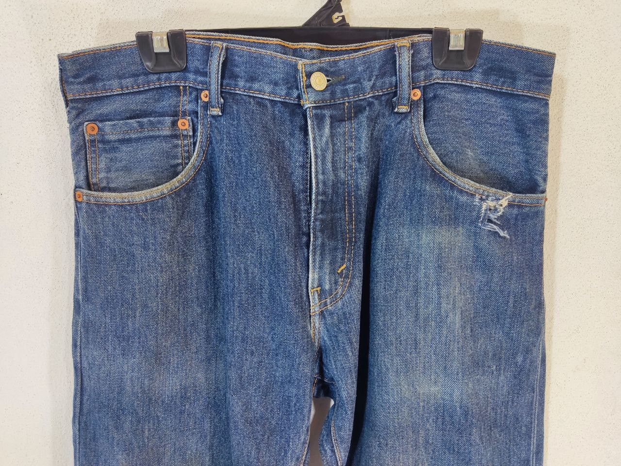 Levi's levis 517 bootcut flare distressed denim Size US 36 / EU 52 - 10 Thumbnail