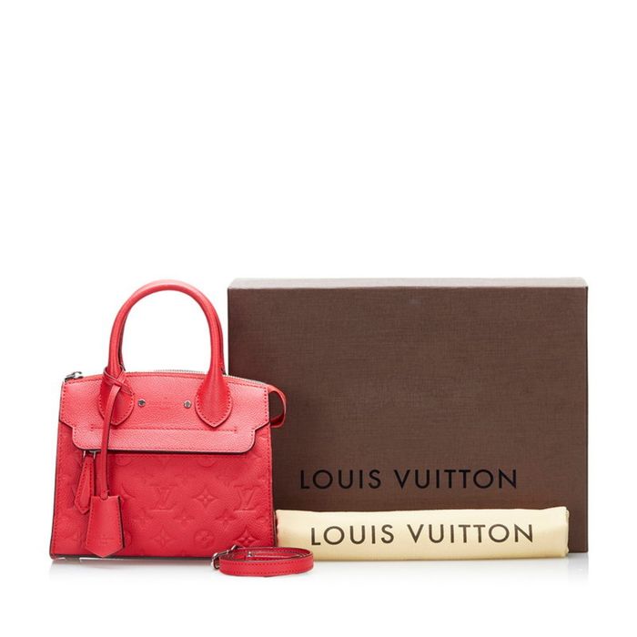 Louis Vuitton LOUIS VUITTON Bag Monogram Implant Women's Handbag