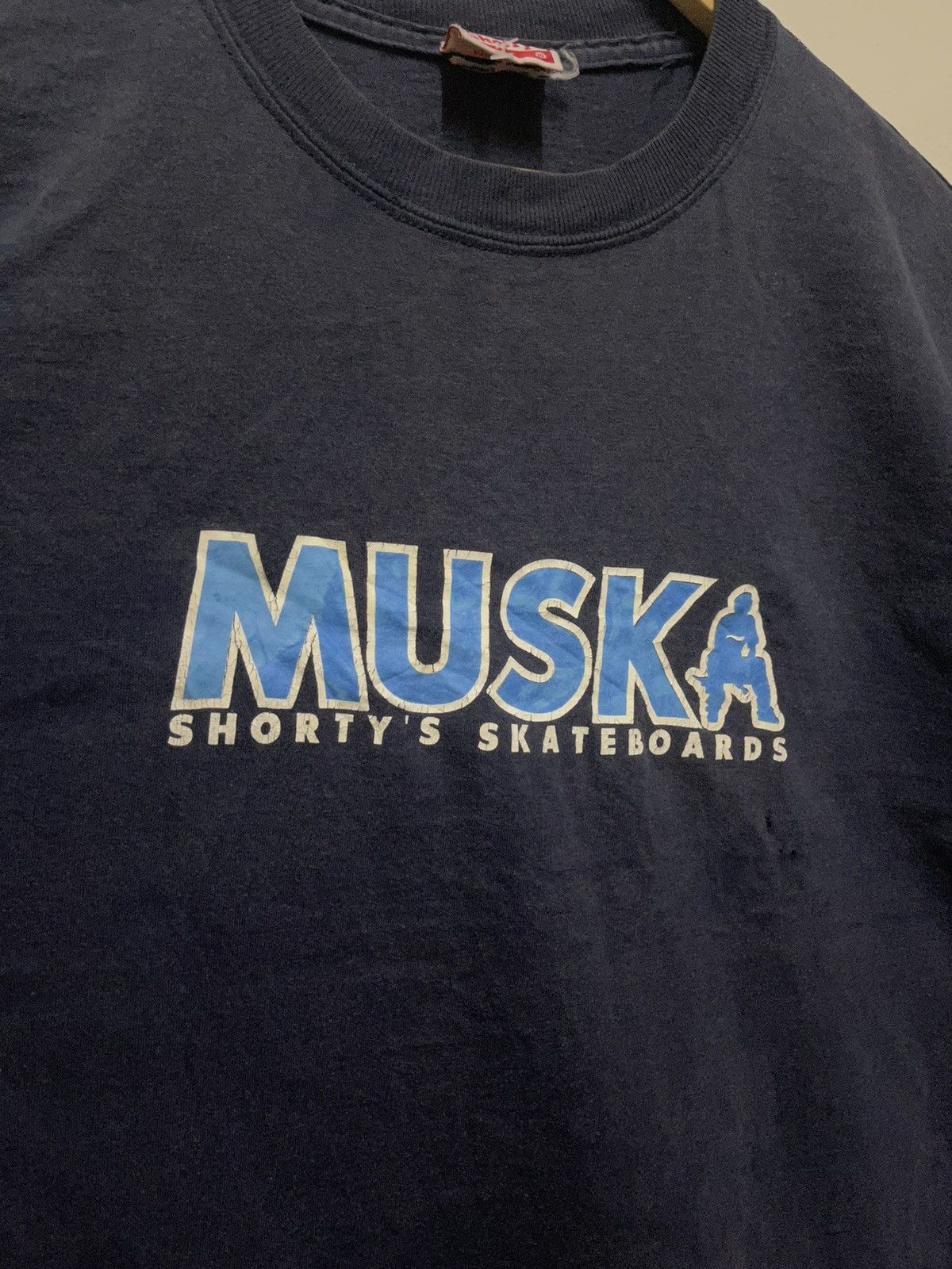 Shorty's Skateboards Chad Muska Vintage Faded T Shirt Size US XL / EU 56 / 4 - 4 Thumbnail