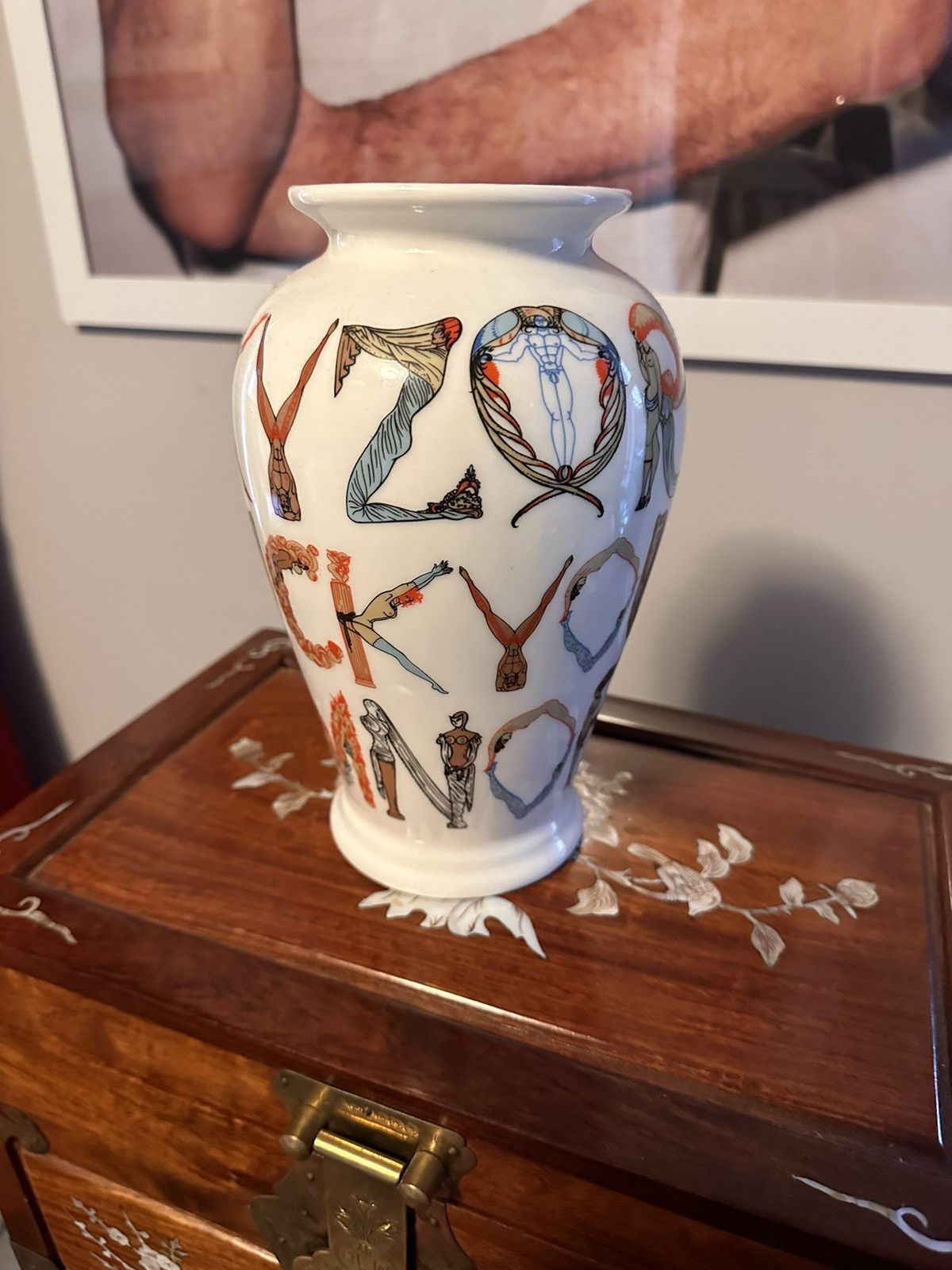 image of Supreme Alphabet Vase Exclusive in White, Men's