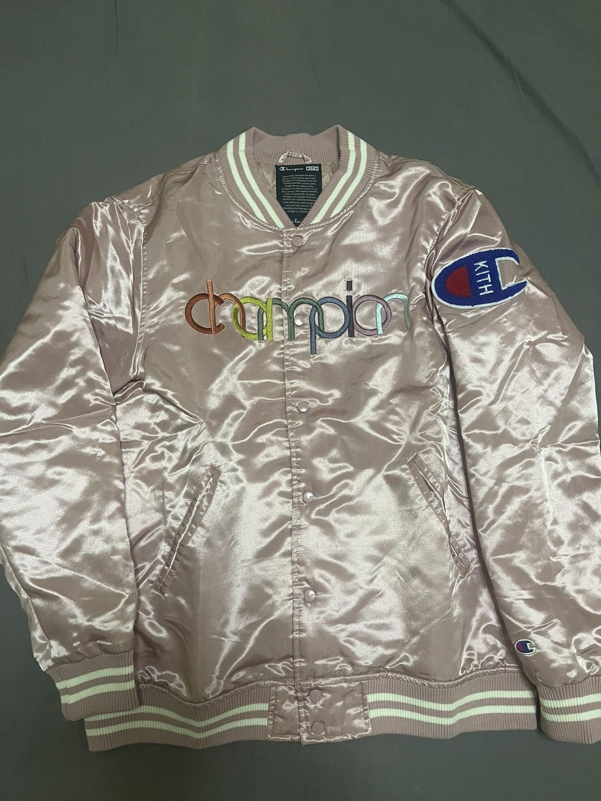 Champion kith jacket best sale