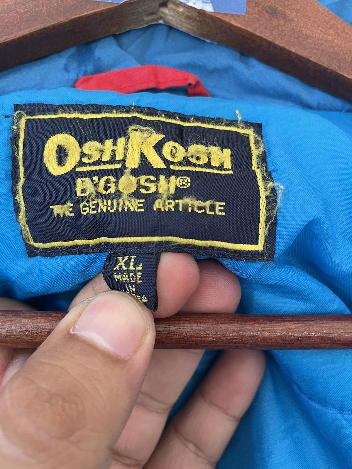 Oshkosh × Vintage VINTAGE OSKOSH BGOSH PUFFER JACKET Size US XL / EU 56 / 4 - 9 Thumbnail
