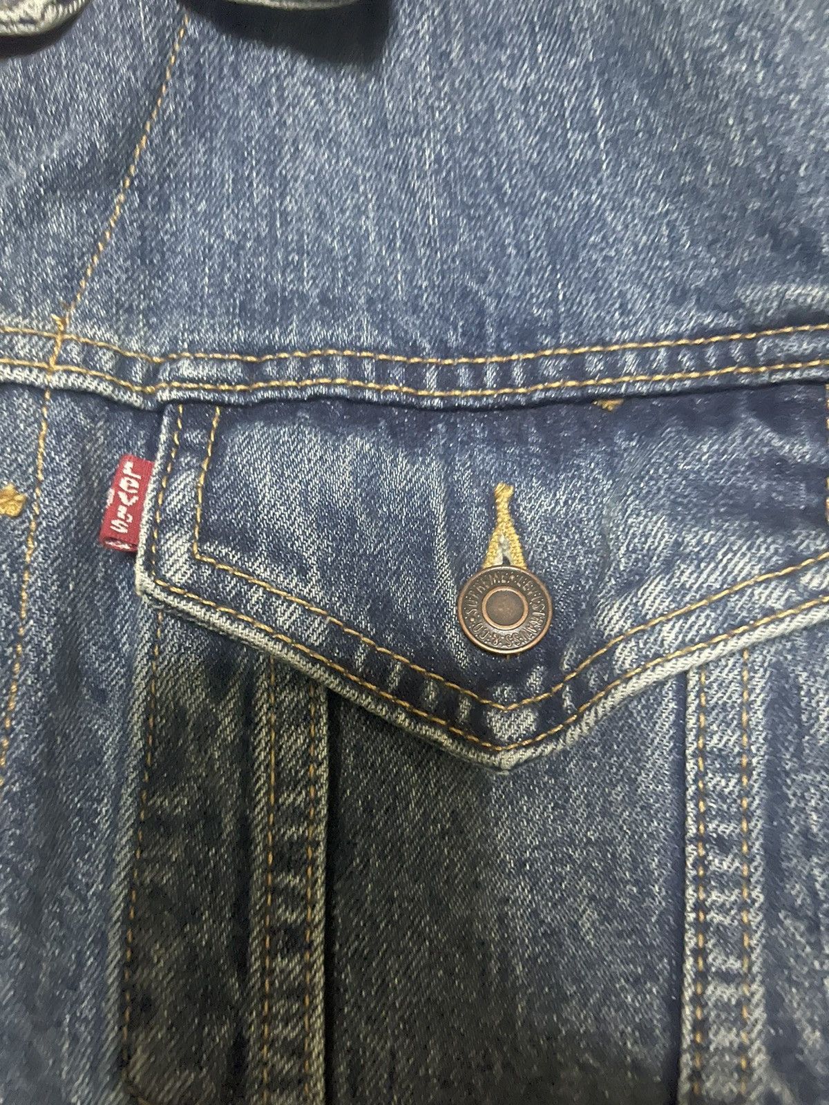 Levi's × Supreme Supreme Levi's fleece hooded denim jacket Size US XL / EU 56 / 4 - 11 Thumbnail