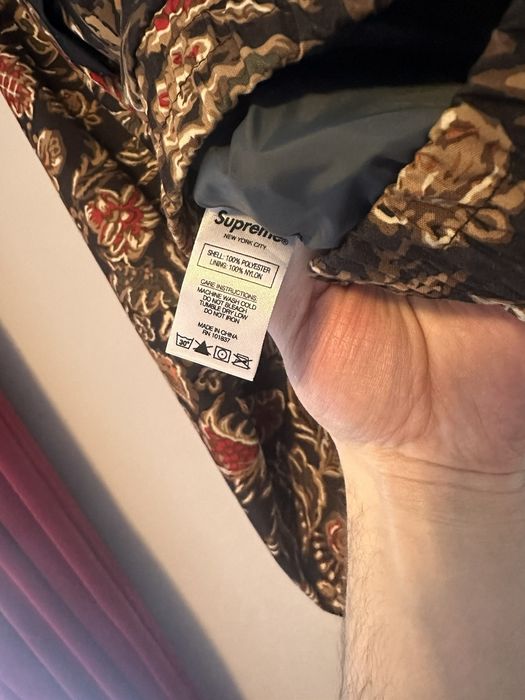 Supreme Supreme Gore Tex Floral Court Jacket 100% Authentic | Grailed