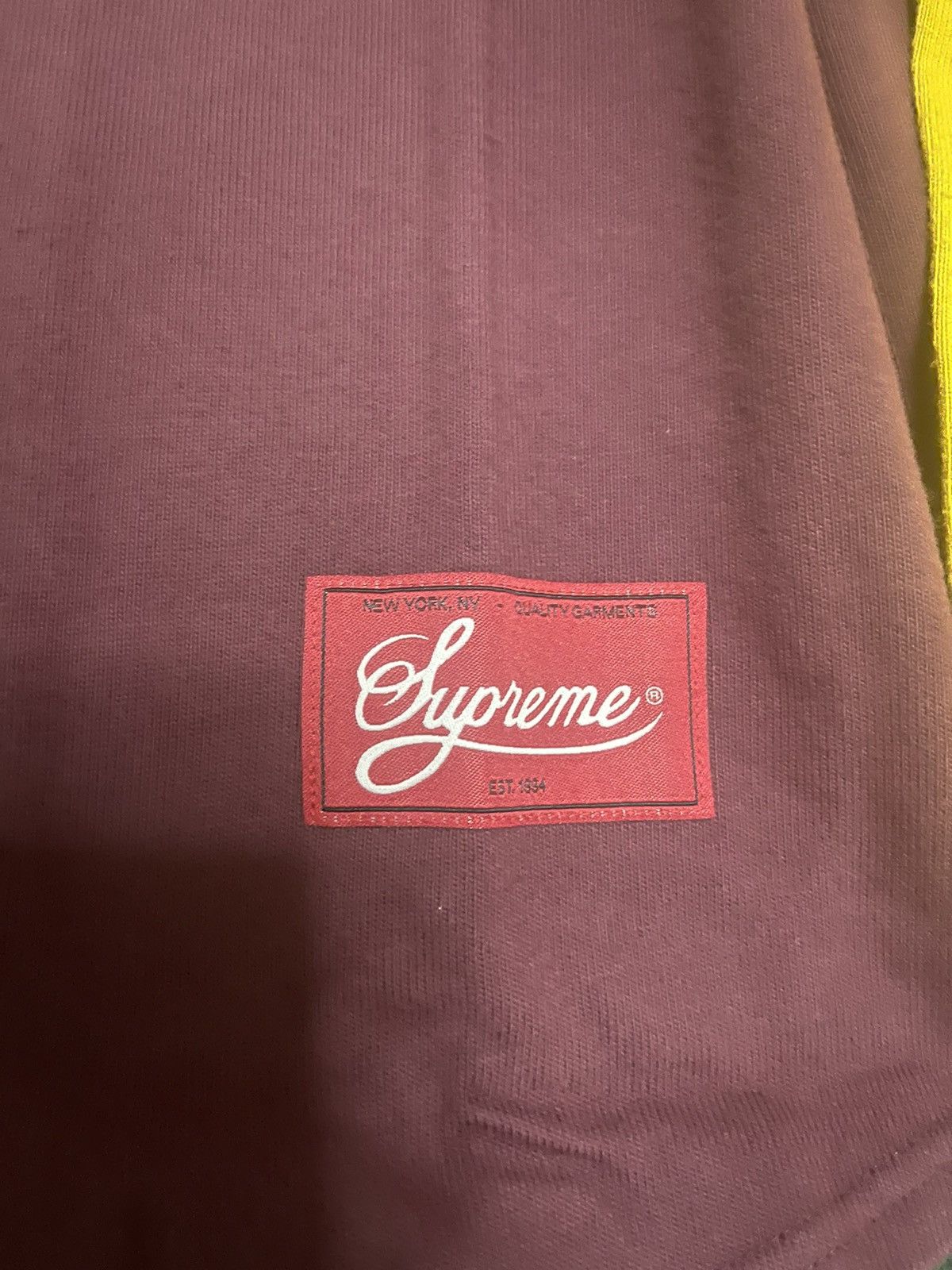 Supreme Supreme color blocked baseball top Jersey Size US XL / EU 56 / 4 - 3 Thumbnail
