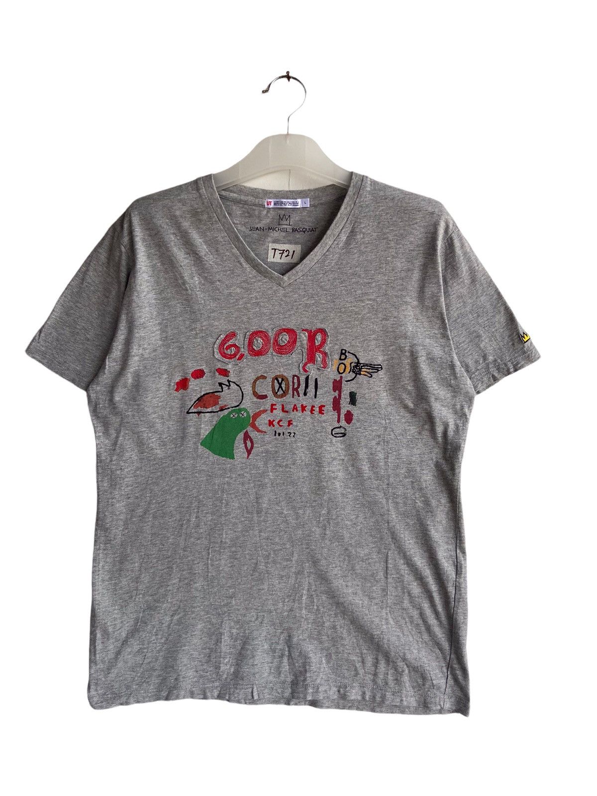 Jean-Michel Basquiat Jean Michael Basquiat X Uniqlo Vneck Tees Size US M / EU 48-50 / 2 - 1 Preview