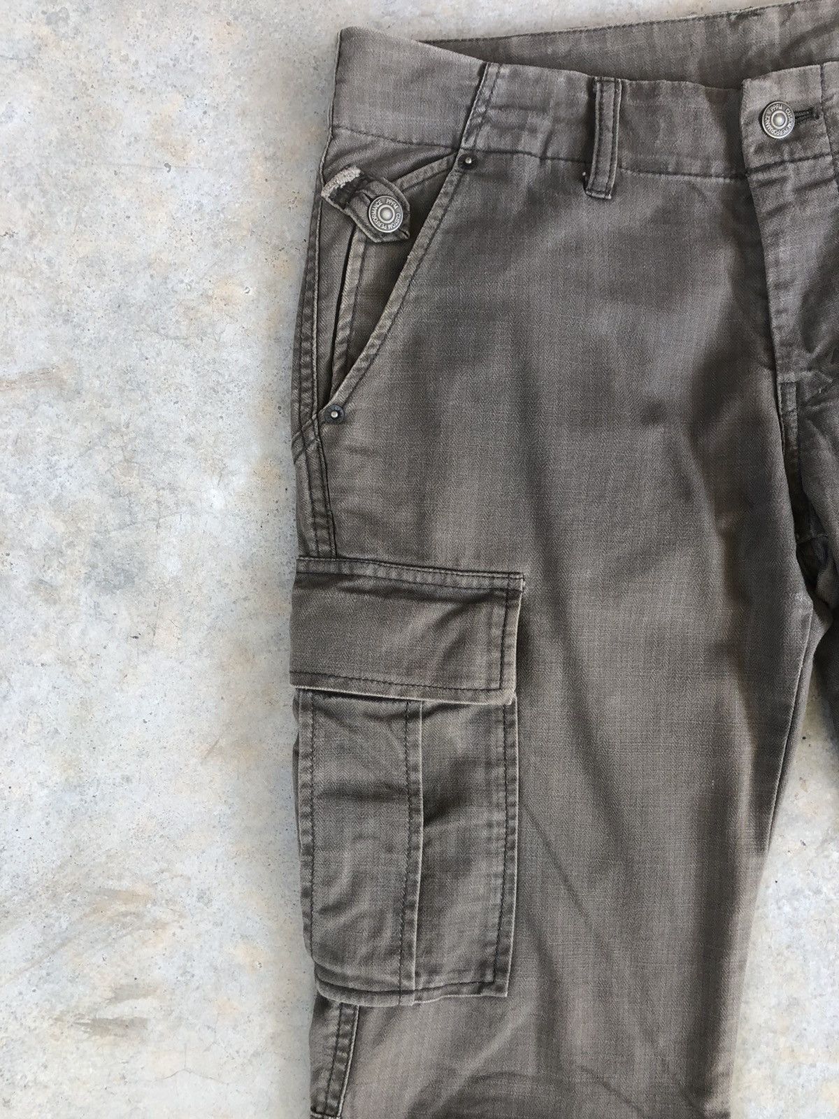 PPFM PPFM Herringbone Cargo Pants Tactical Multipocket Zipper Leg Size US 32 / EU 48 - 4 Thumbnail