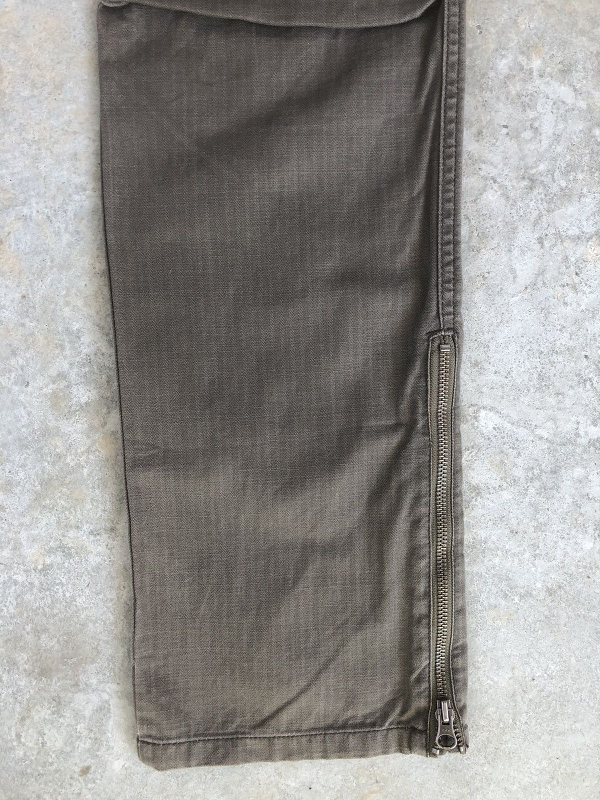 PPFM PPFM Herringbone Cargo Pants Tactical Multipocket Zipper Leg Size US 32 / EU 48 - 7 Thumbnail