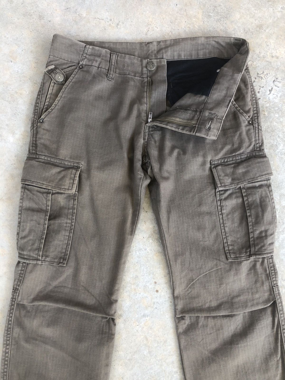 PPFM PPFM Herringbone Cargo Pants Tactical Multipocket Zipper Leg Size US 32 / EU 48 - 3 Thumbnail