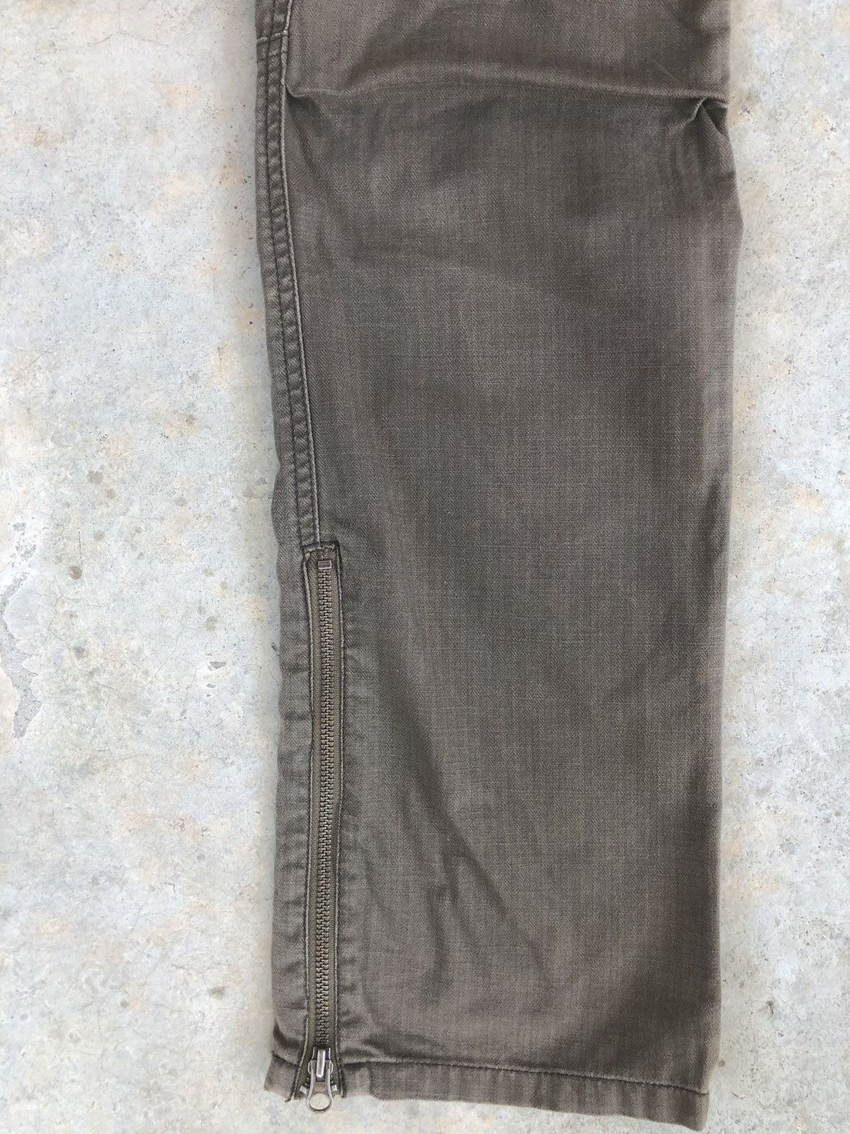 PPFM PPFM Herringbone Cargo Pants Tactical Multipocket Zipper Leg Size US 32 / EU 48 - 6 Thumbnail