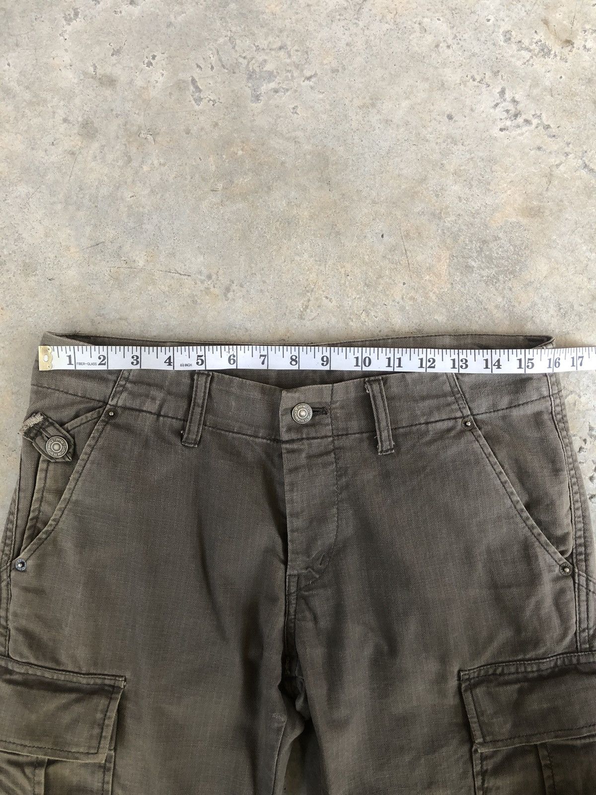 PPFM PPFM Herringbone Cargo Pants Tactical Multipocket Zipper Leg Size US 32 / EU 48 - 15 Thumbnail