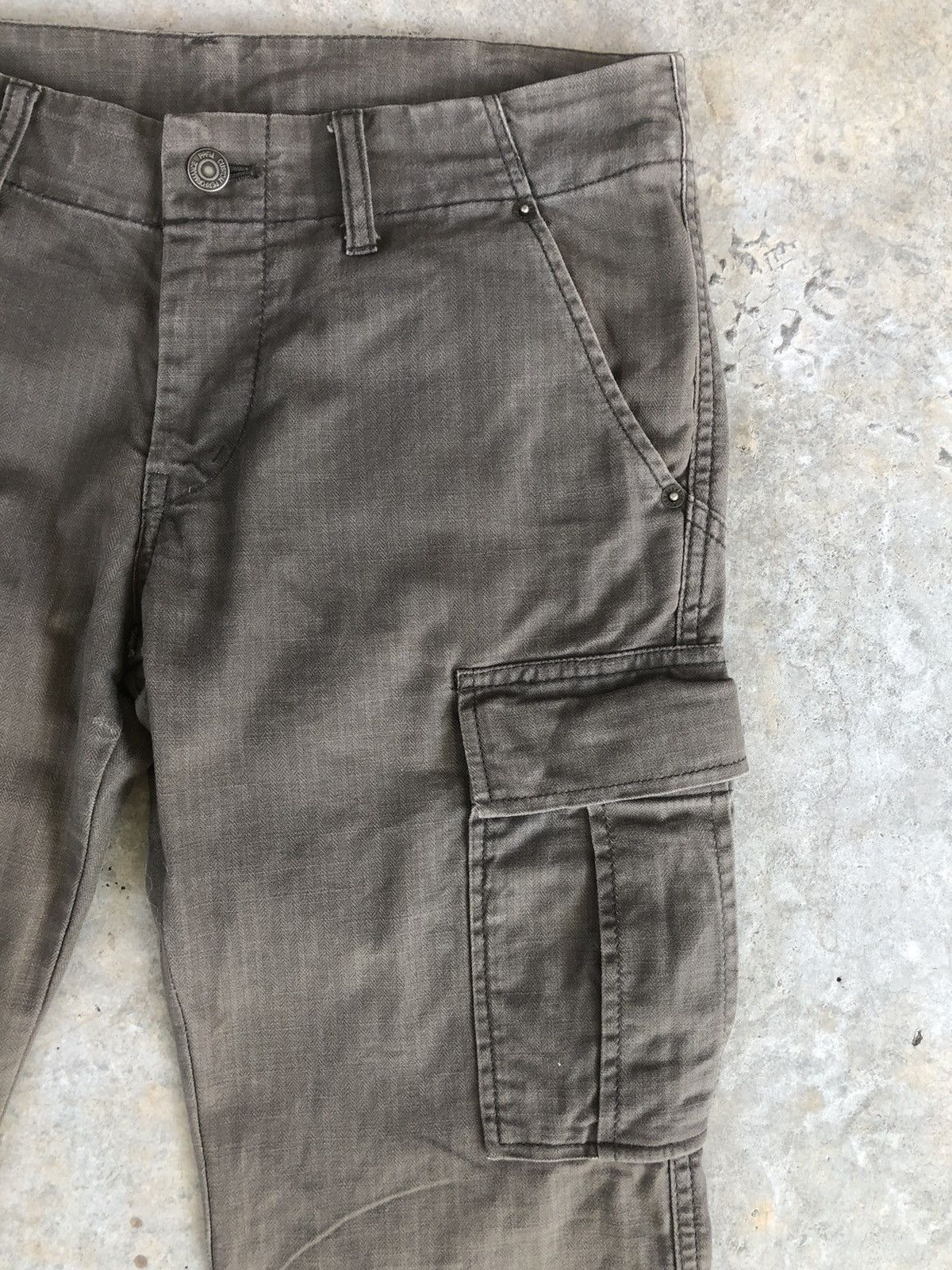 PPFM PPFM Herringbone Cargo Pants Tactical Multipocket Zipper Leg Size US 32 / EU 48 - 5 Thumbnail