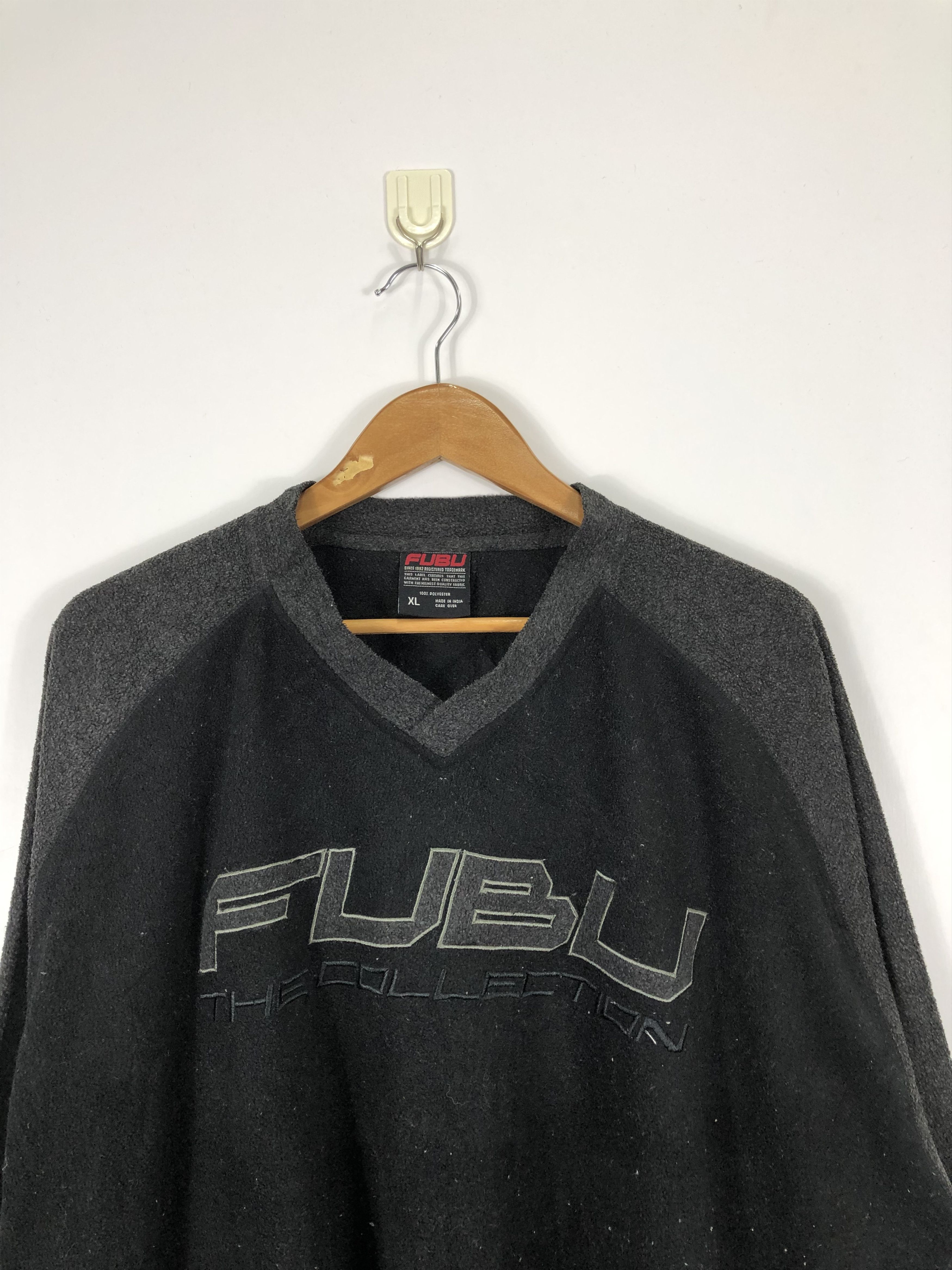 Fubu × Vintage Vintage Fubu Big Logo Sweatshirt Size US XL / EU 56 / 4 - 2 Thumbnail