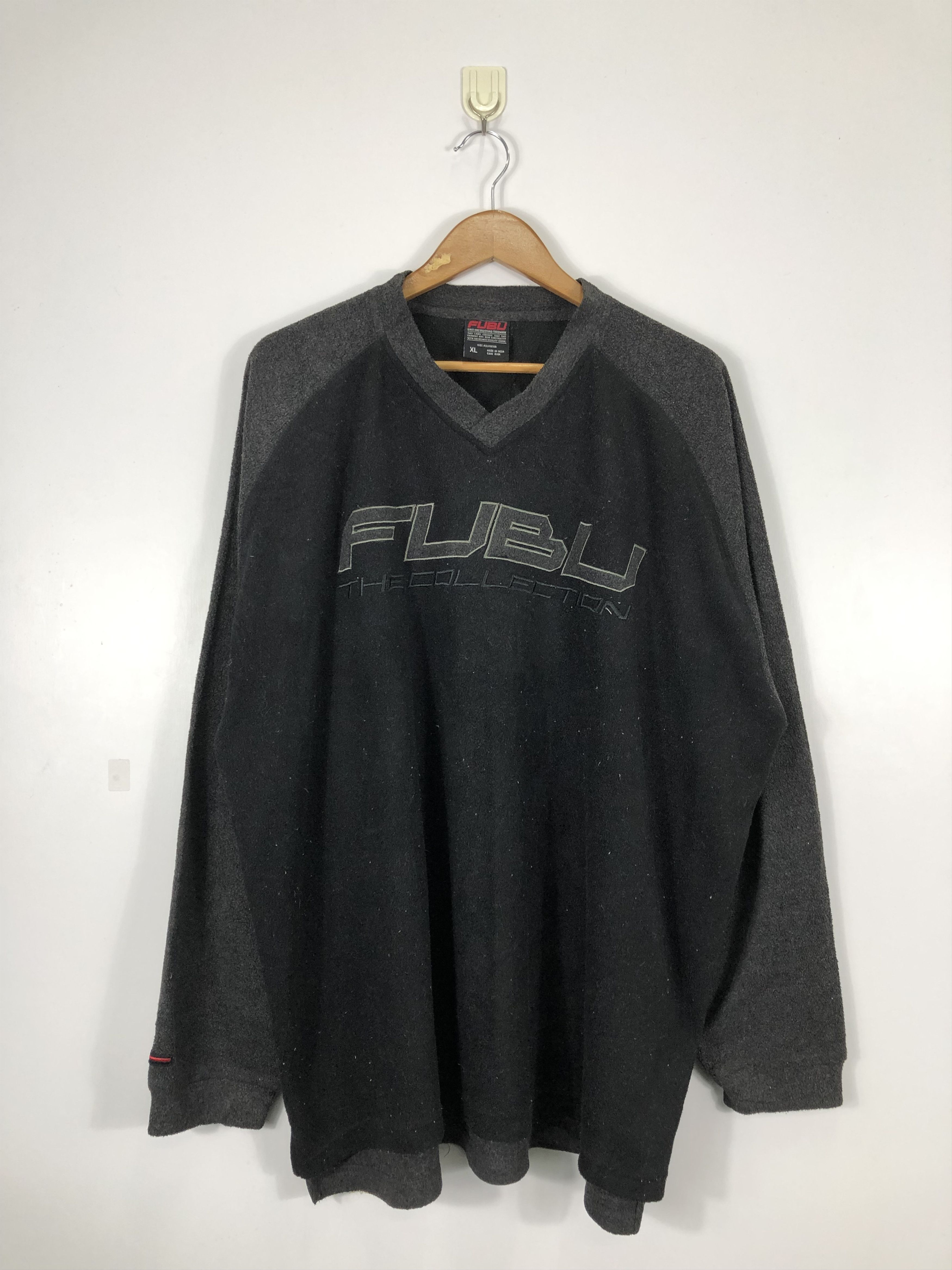 Fubu × Vintage Vintage Fubu Big Logo Sweatshirt Size US XL / EU 56 / 4 - 1 Thumbnail
