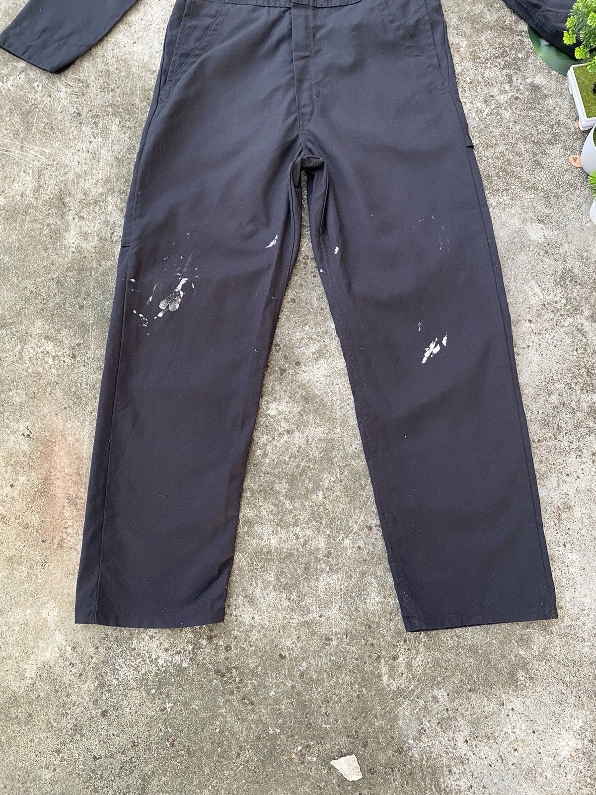 Dickies × Vintage Vintage Dikies Splatter Coverall Carpenter Worker Size US 37 - 6 Thumbnail