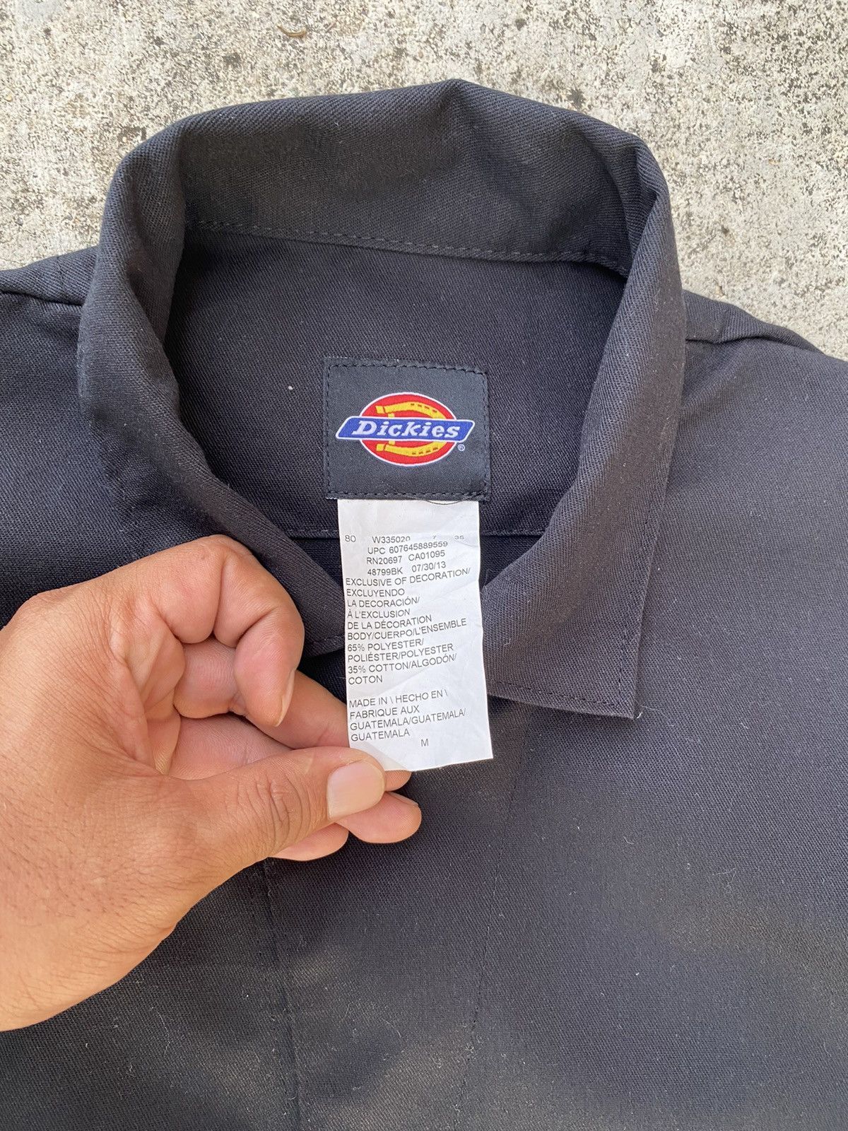 Dickies × Vintage Vintage Dikies Splatter Coverall Carpenter Worker Size US 37 - 13 Thumbnail