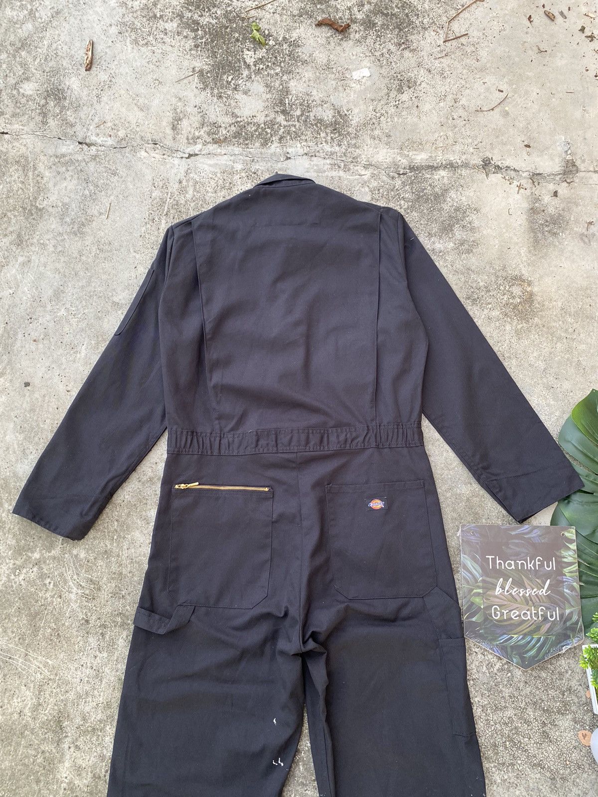 Dickies × Vintage Vintage Dikies Splatter Coverall Carpenter Worker Size US 37 - 9 Thumbnail