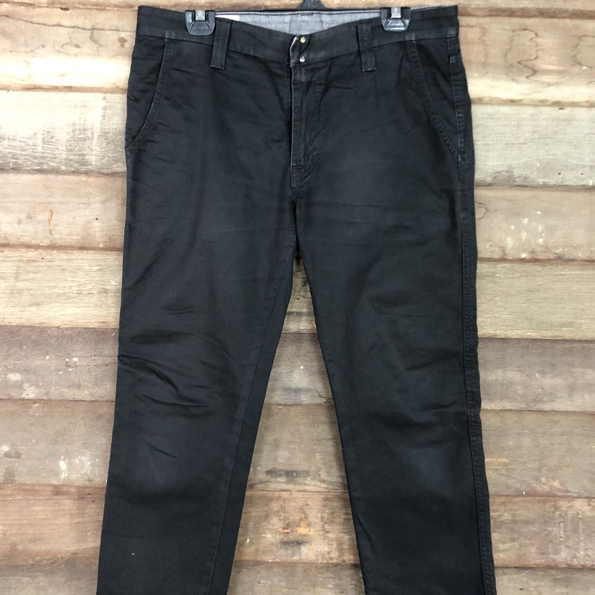 Big John DLL Big John Black Multipocket Cargo Pants #c942 Size US 33 - 4 Thumbnail