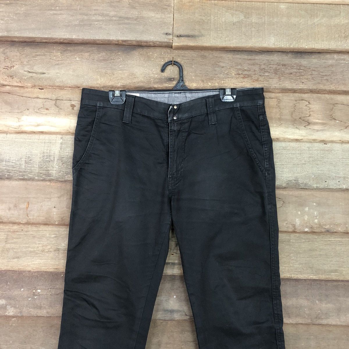 Big John DLL Big John Black Multipocket Cargo Pants #c942 Size US 33 - 2 Thumbnail
